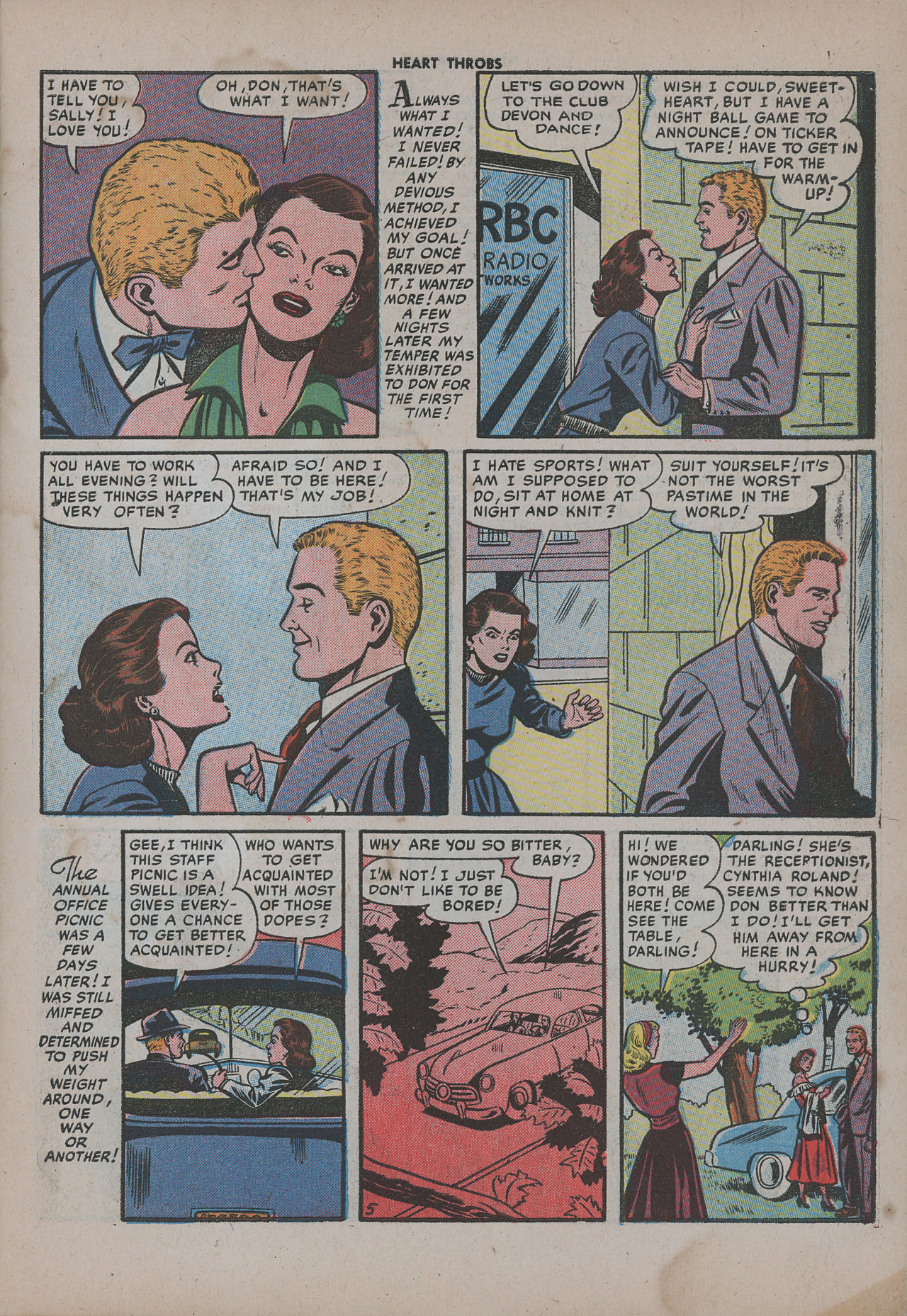 Read online Heart Throbs comic -  Issue #39 - 7