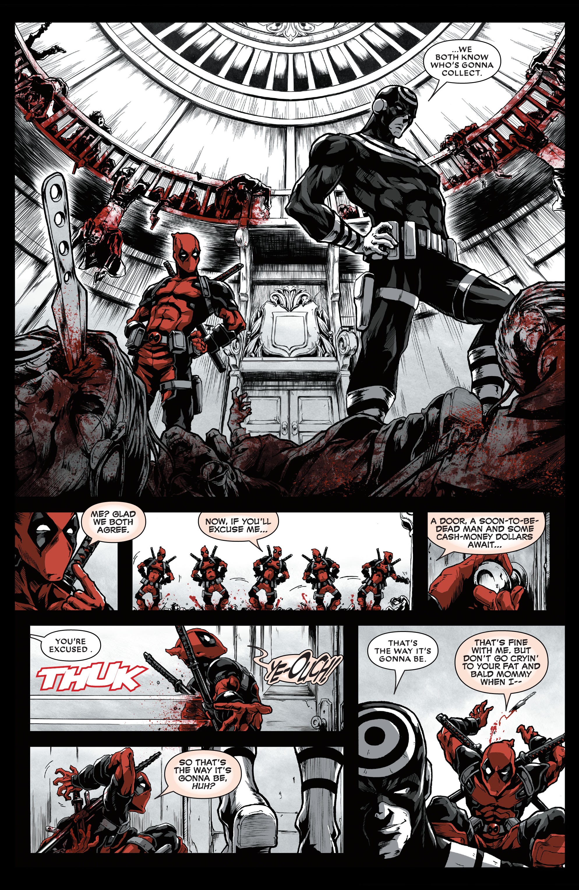 Read online Deadpool: Black, White & Blood comic -  Issue #3 - 14