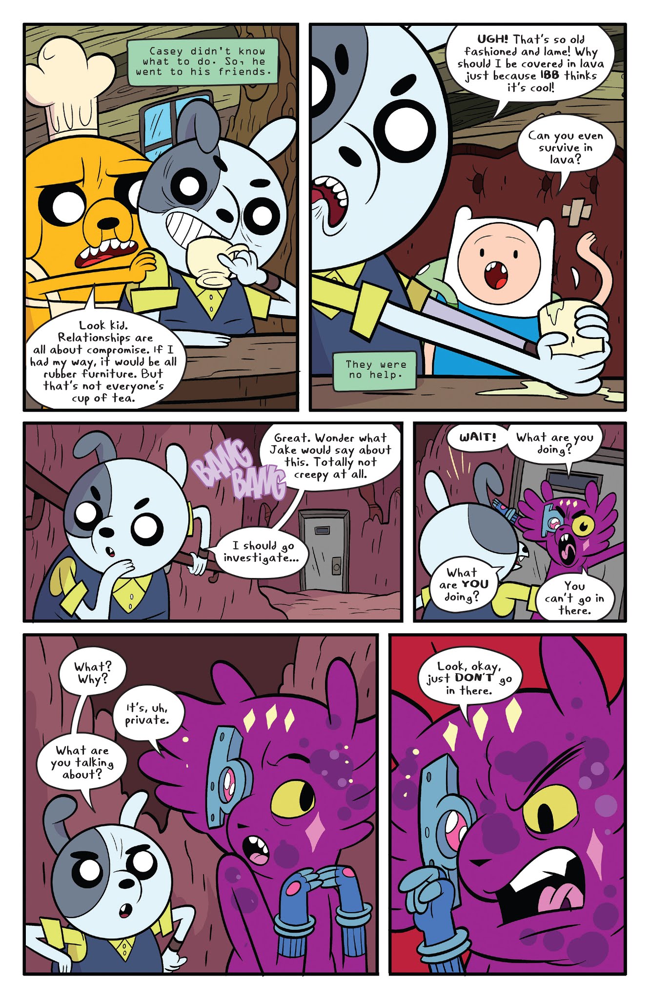Read online Adventure Time comic -  Issue #75 - 18
