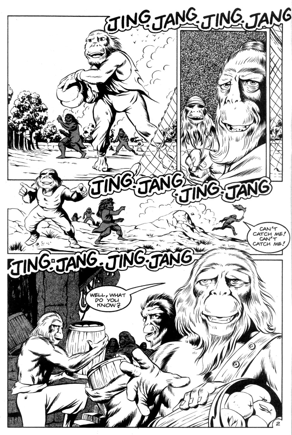 Read online Planet of the Apes (1990) comic -  Issue #8 - 4