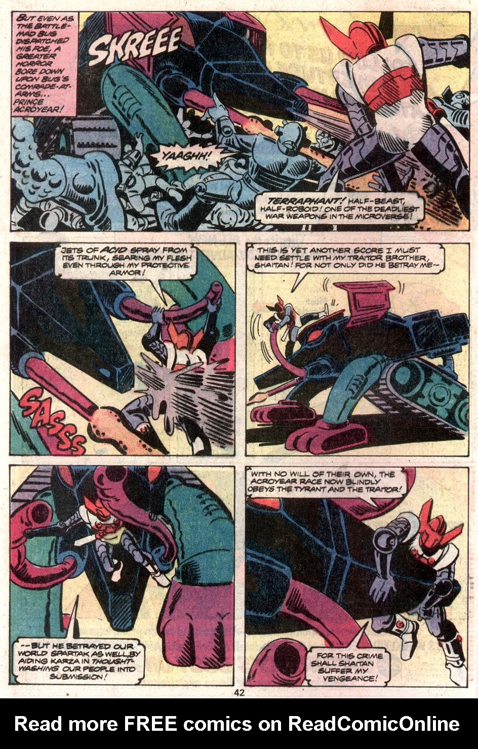 Read online Micronauts (1979) comic -  Issue # _Annual 1 - 31