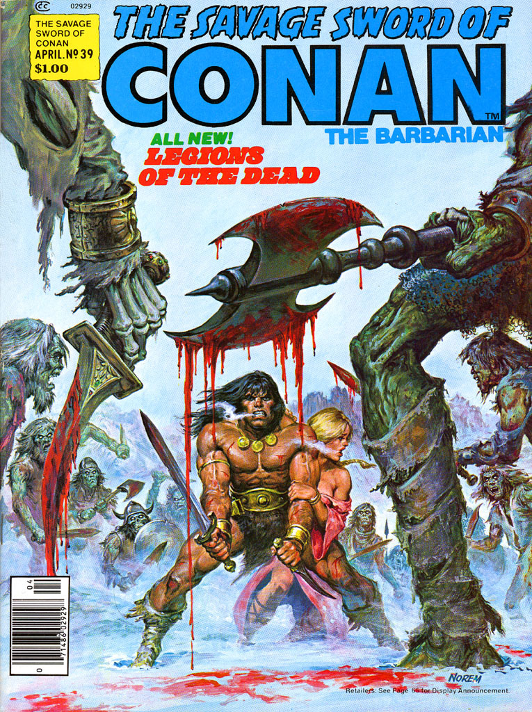 Read online The Savage Sword Of Conan comic -  Issue #39 - 1