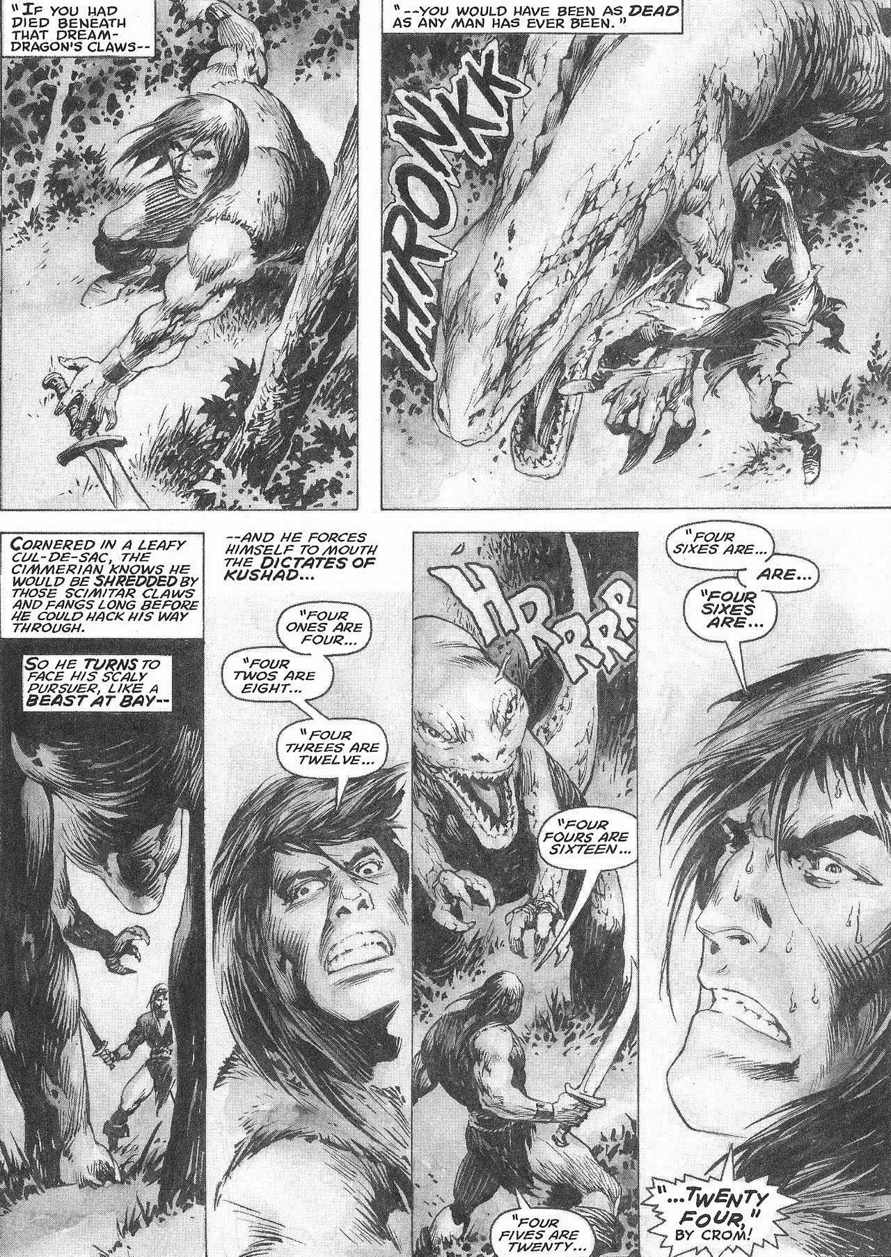 Read online The Savage Sword Of Conan comic -  Issue #207 - 50