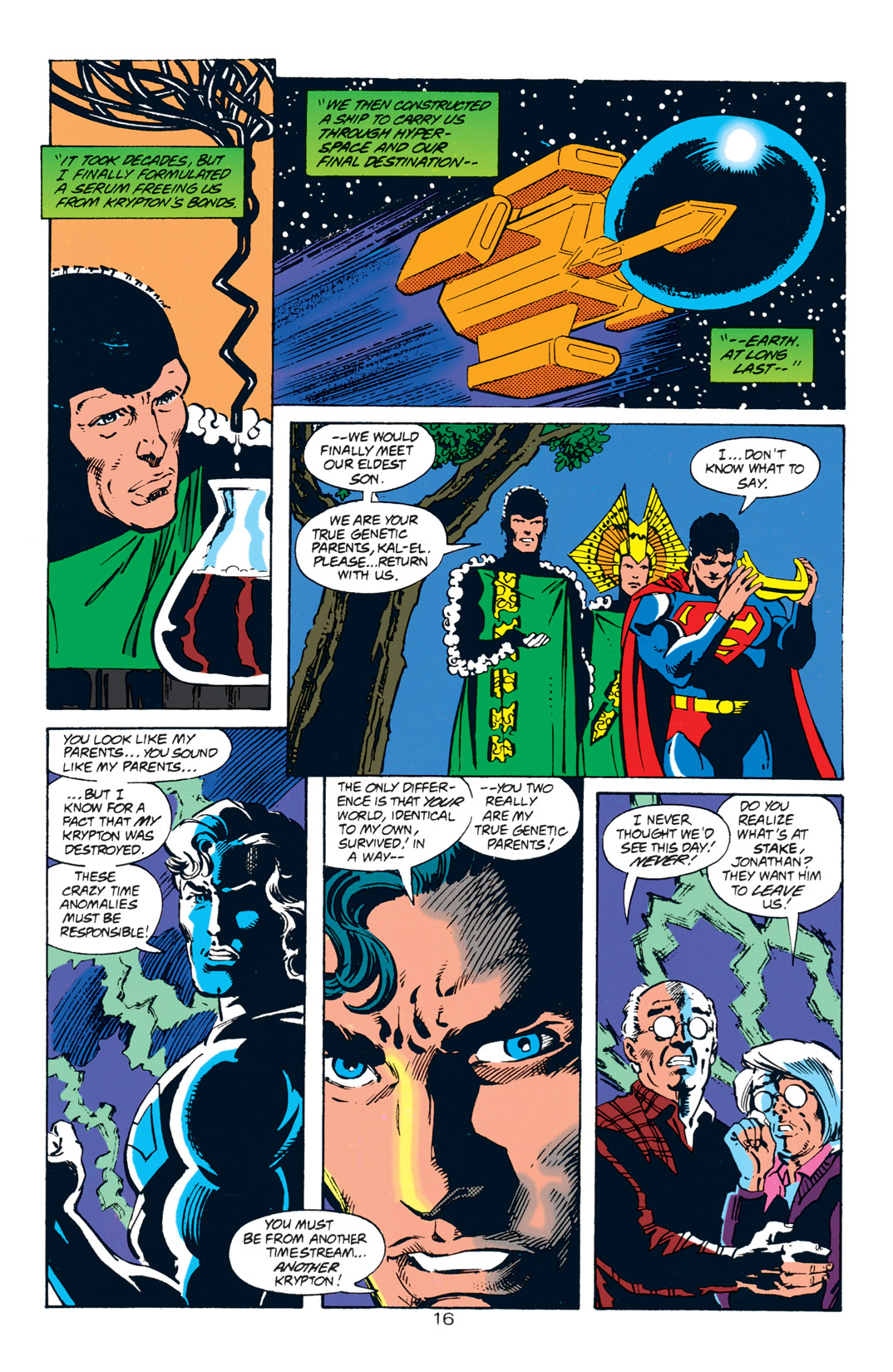 Read online Superman (1987) comic -  Issue #93 - 17