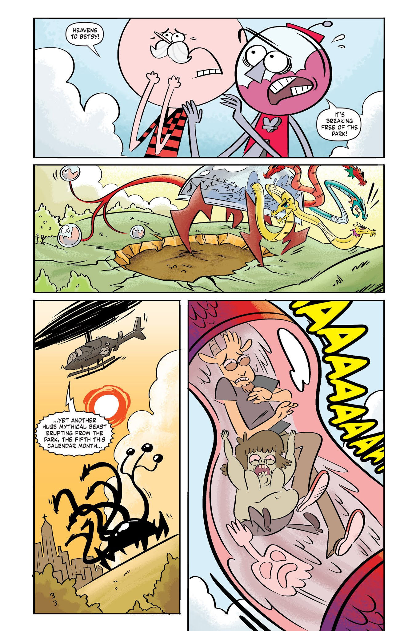 Read online Regular Show: Hydration comic -  Issue # TPB (Part 1) - 83