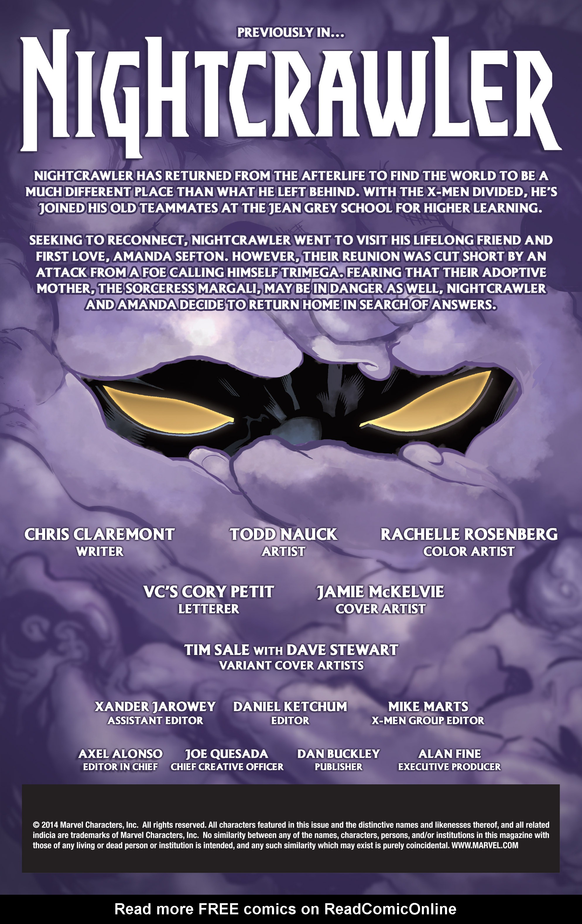 Read online Nightcrawler (2014) comic -  Issue #2 - 2