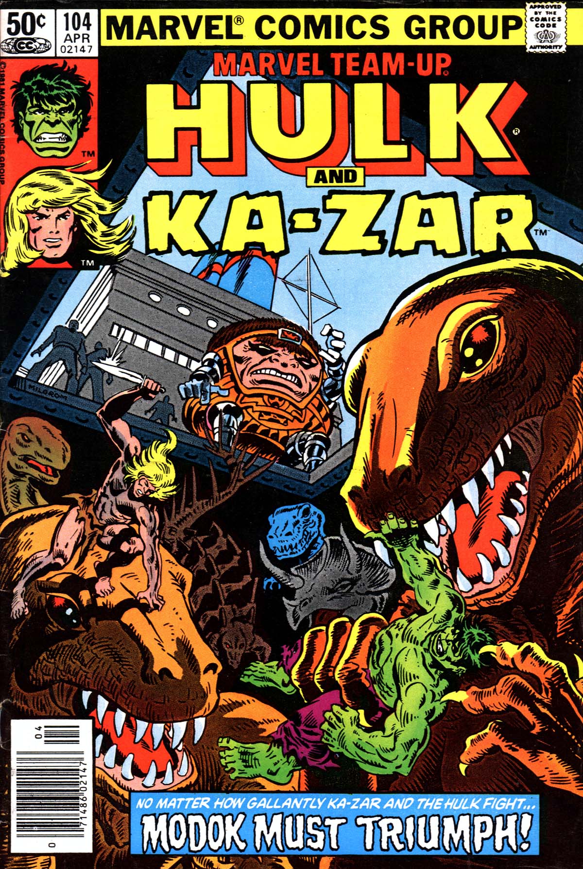 Read online Marvel Team-Up (1972) comic -  Issue #104 - 1