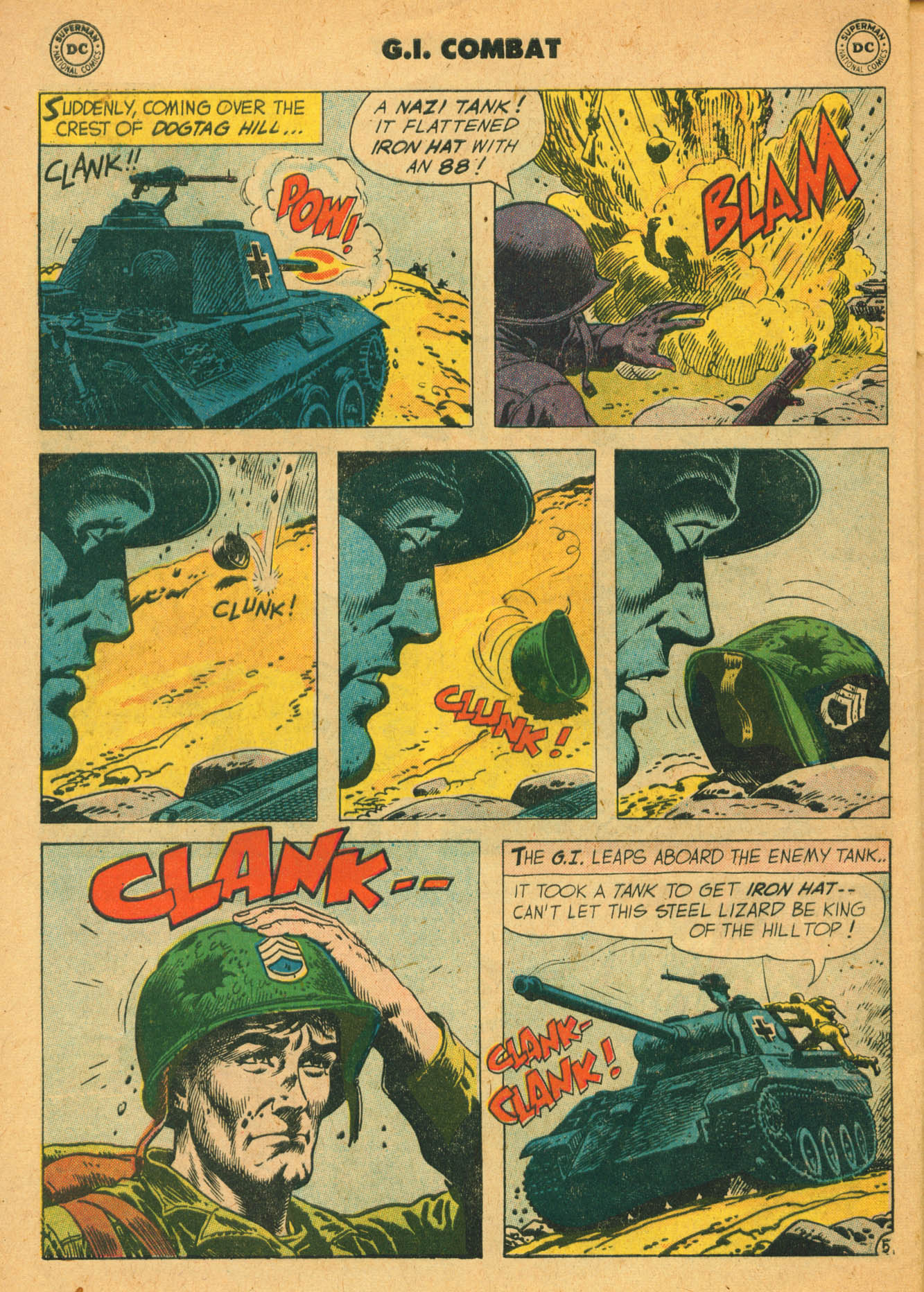 Read online G.I. Combat (1952) comic -  Issue #62 - 32