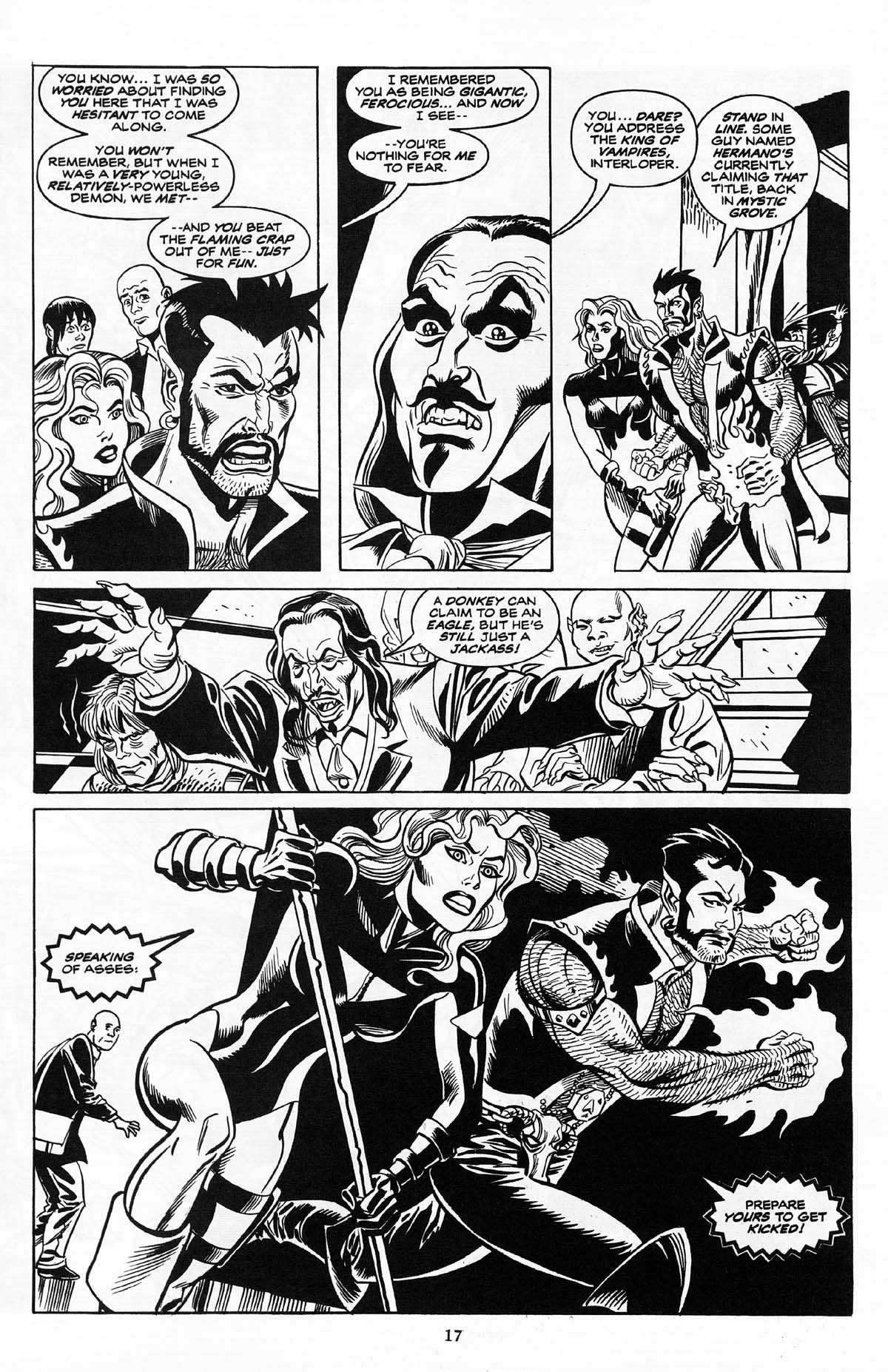 Read online Soulsearchers and Company comic -  Issue #67 - 19