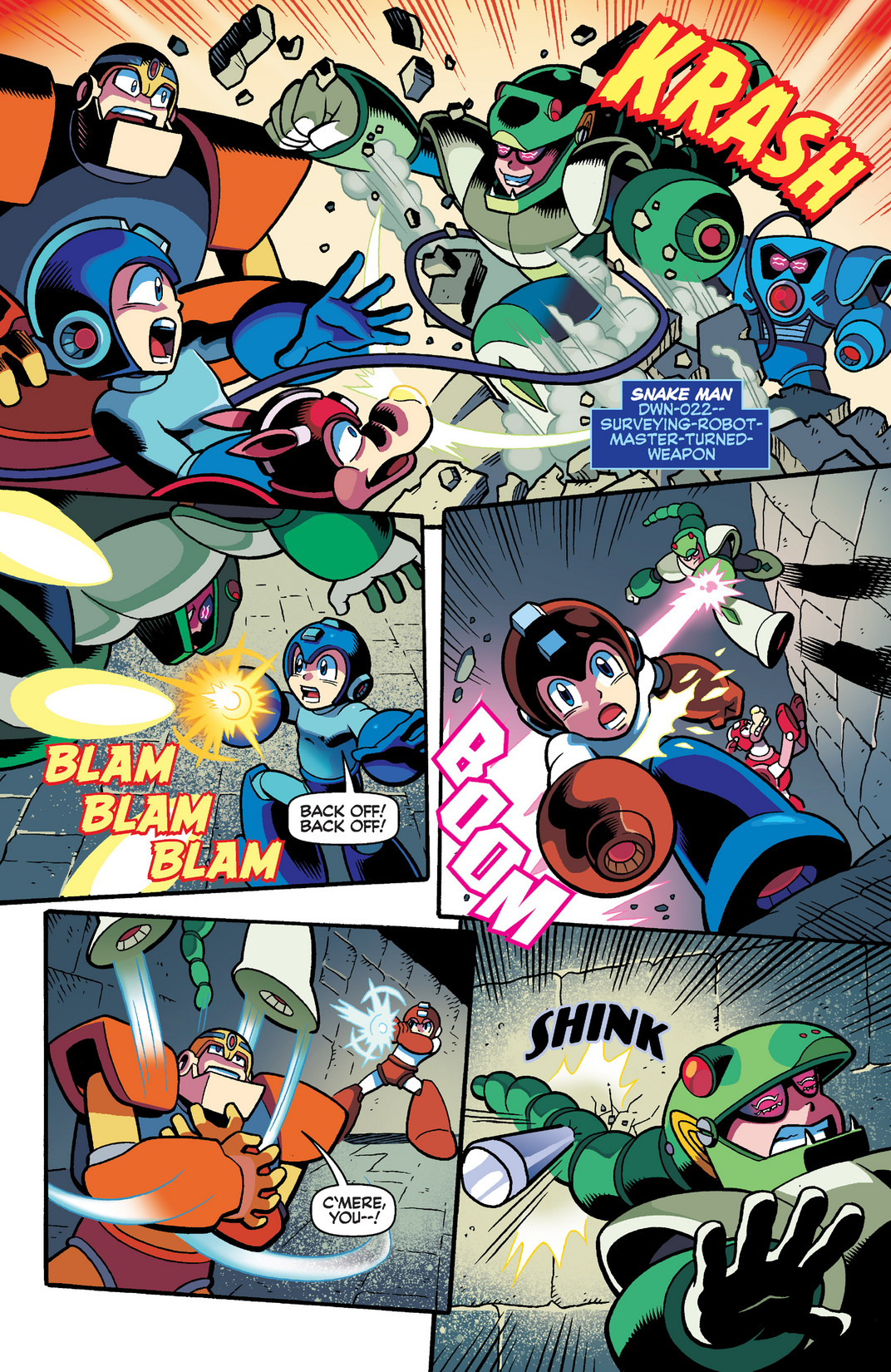 Read online Mega Man comic -  Issue #31 - 6