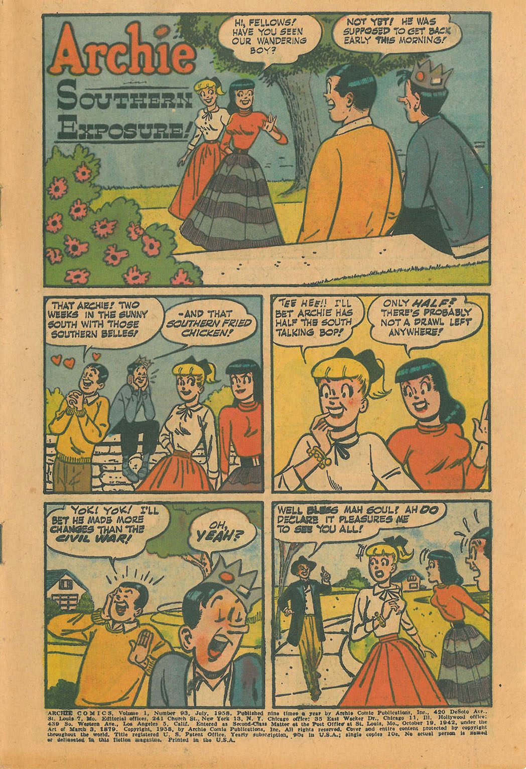 Read online Archie Comics comic -  Issue #093 - 2