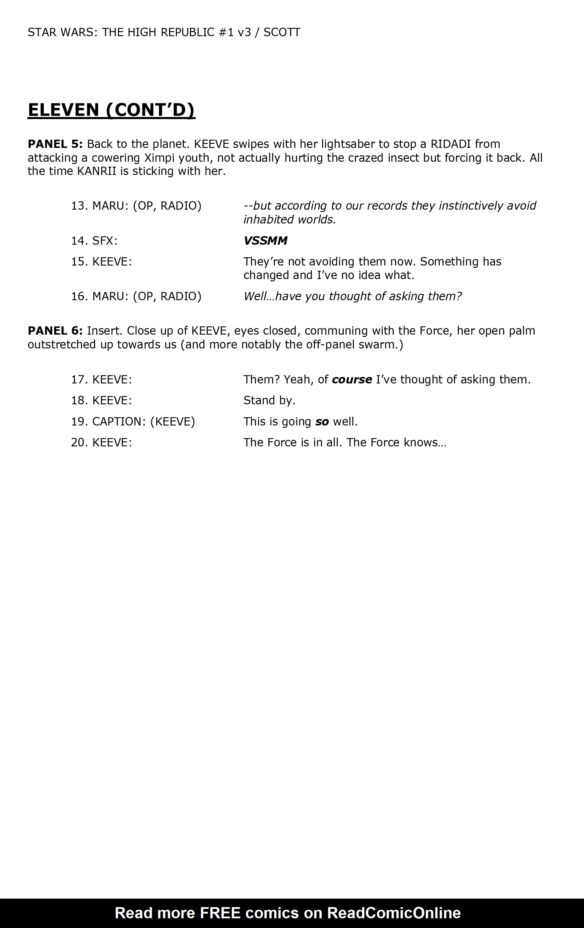 Read online Star Wars: The High Republic Behind-the-Scenes Exclusive comic -  Issue # Full - 25