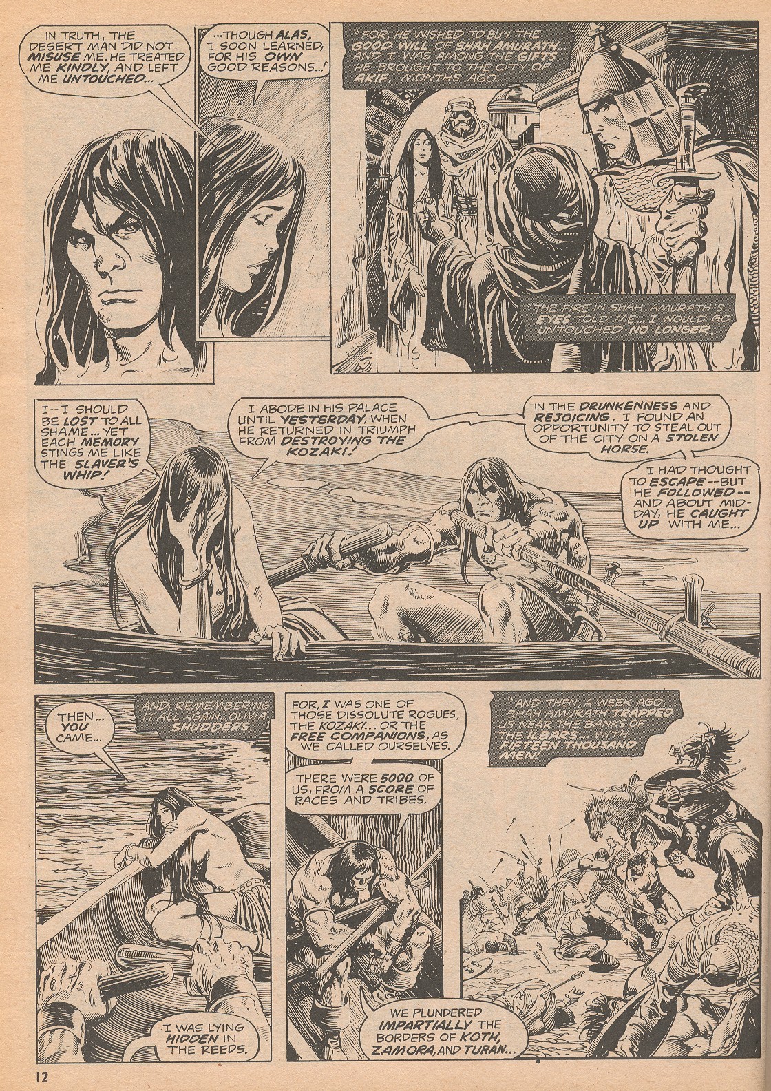 Read online The Savage Sword Of Conan comic -  Issue #4 - 12