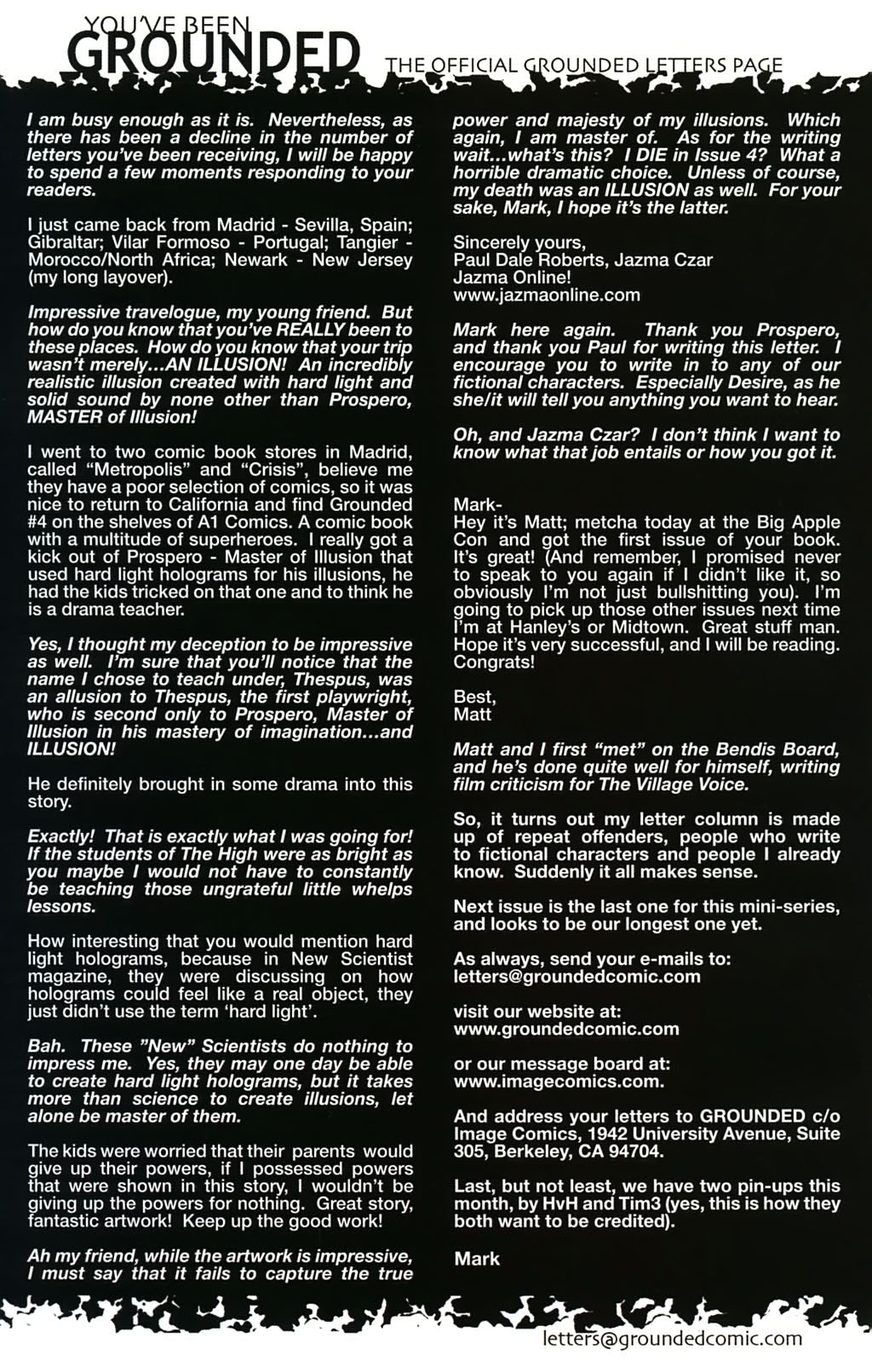 Read online Grounded comic -  Issue #5 - 28