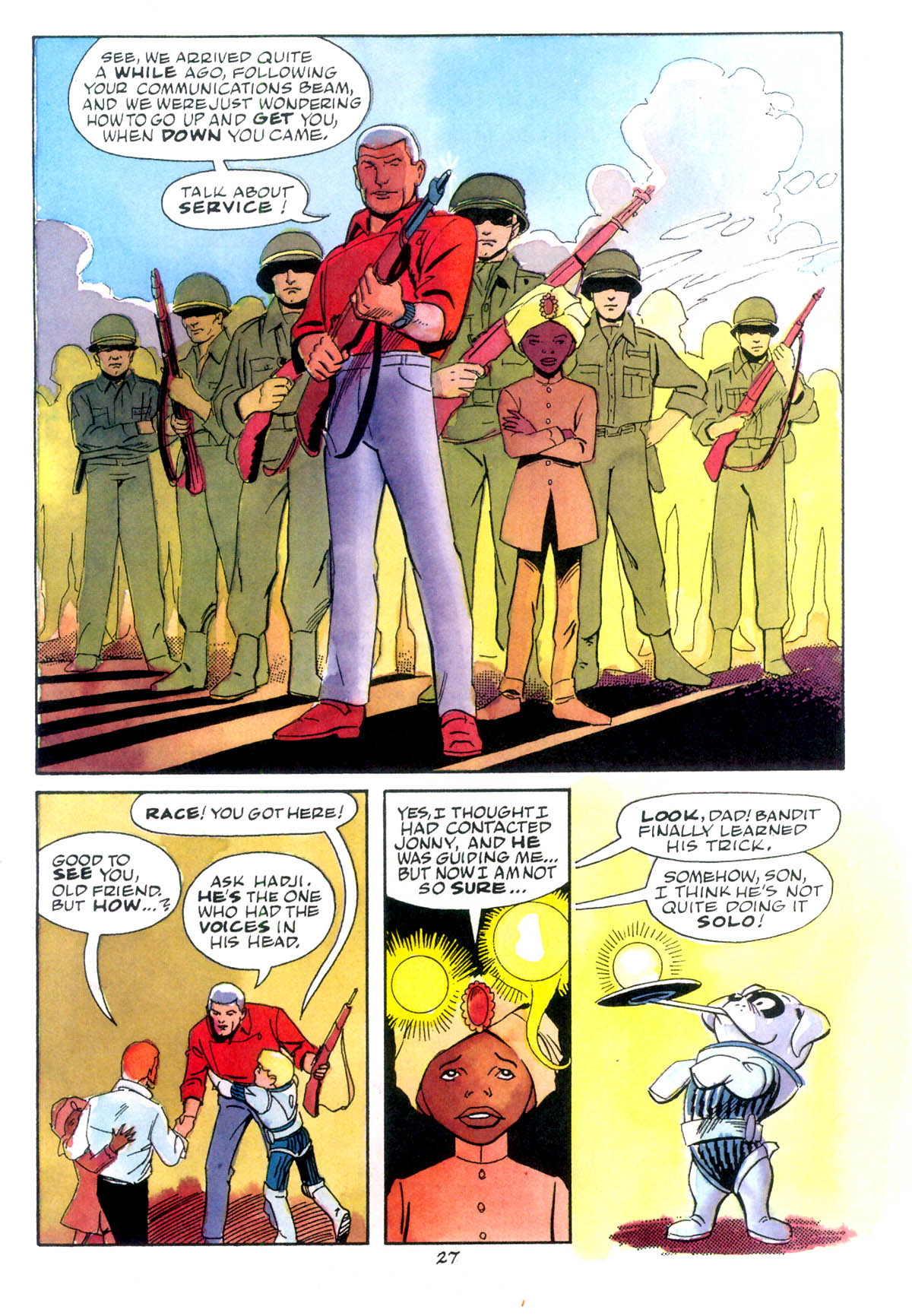 Read online Jonny Quest comic -  Issue #14 - 30