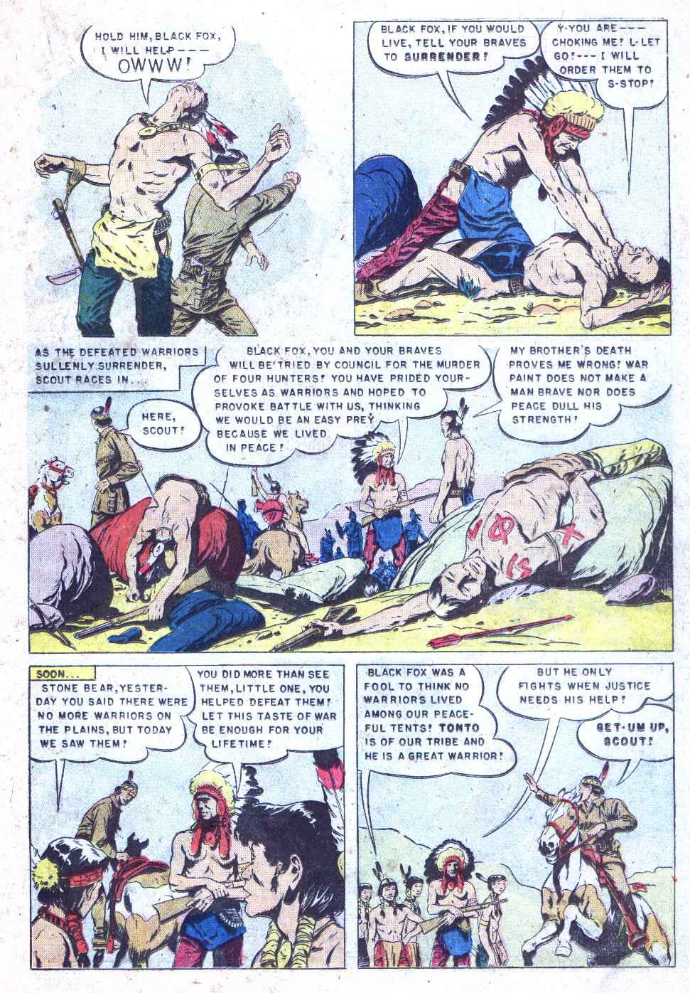 Read online Lone Ranger's Companion Tonto comic -  Issue #9 - 19
