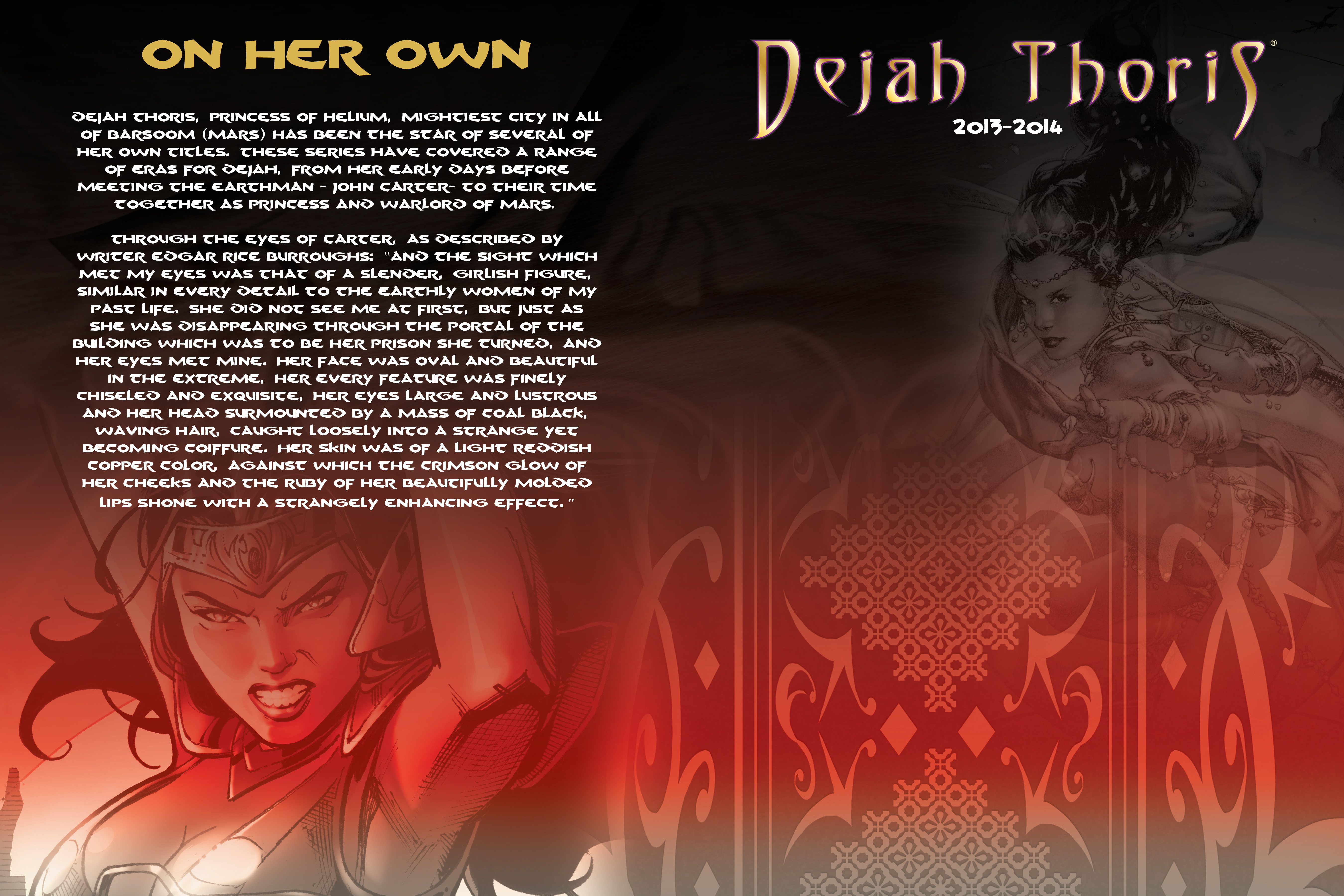 Read online The Art of Dejah Thoris and the Worlds of Mars comic -  Issue # TPB 2 (Part 1) - 6