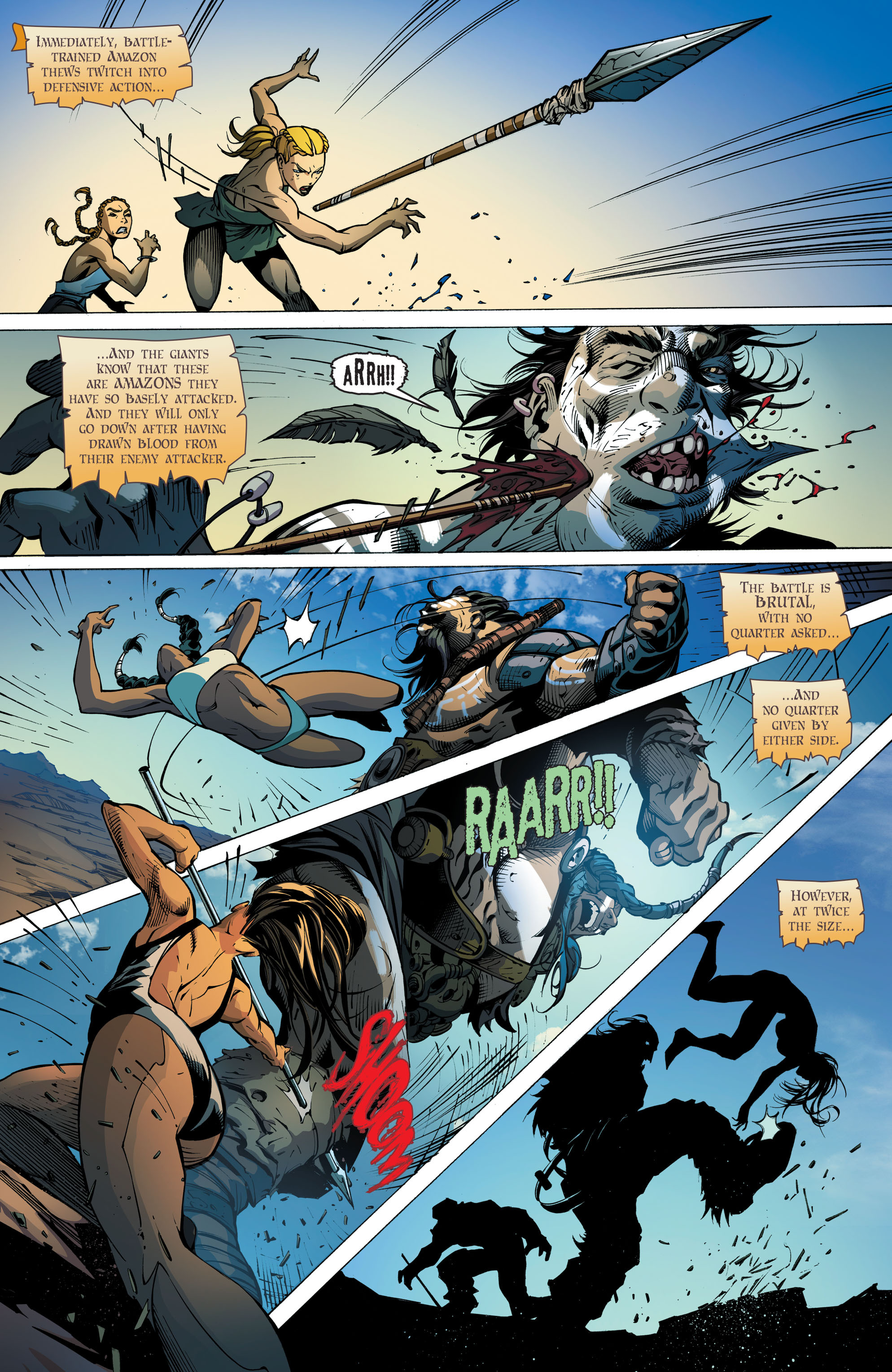Read online The Odyssey of the Amazons comic -  Issue #1 - 21