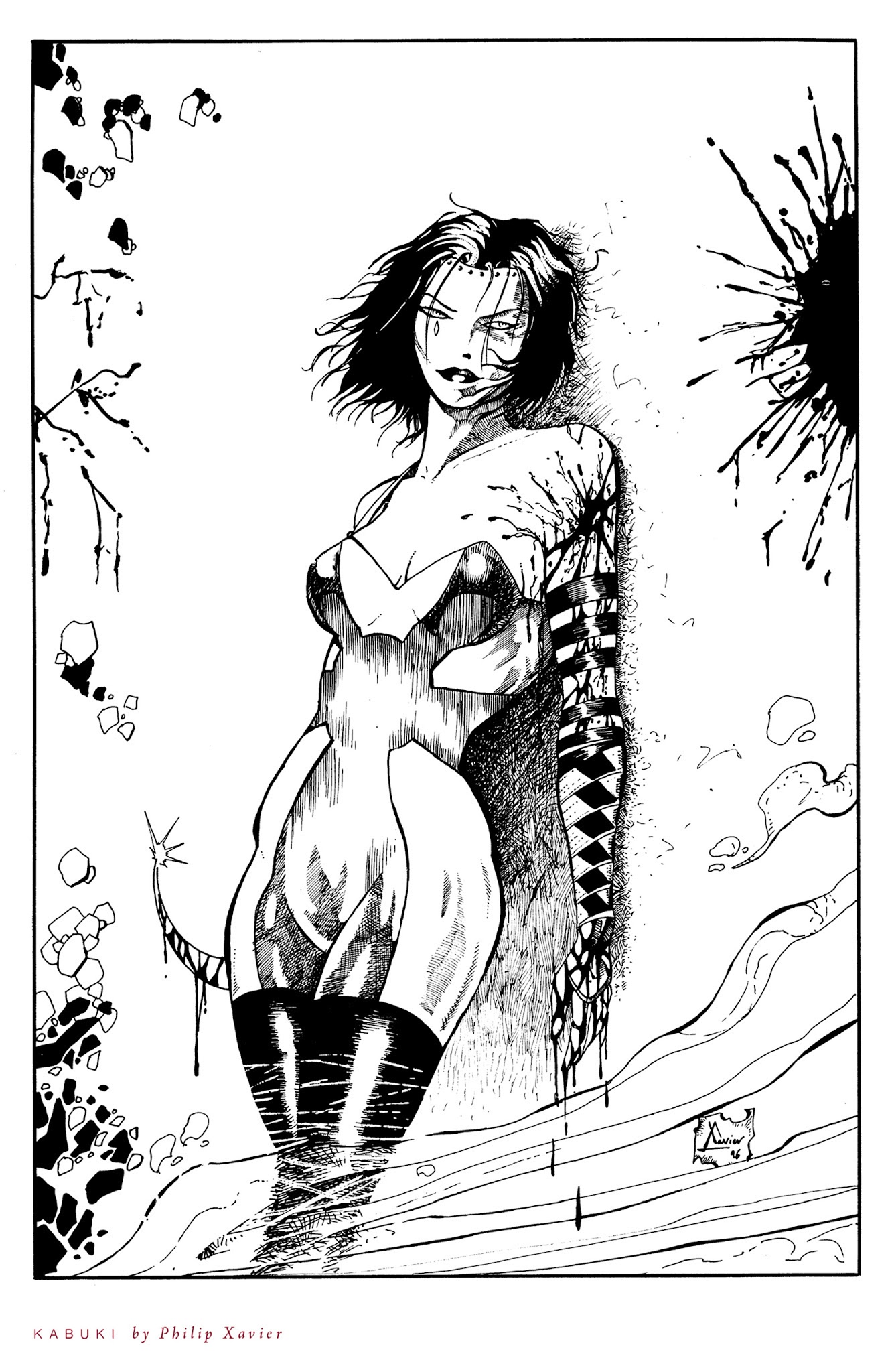 Read online Kabuki: Masks of the Noh comic -  Issue #4 - 25