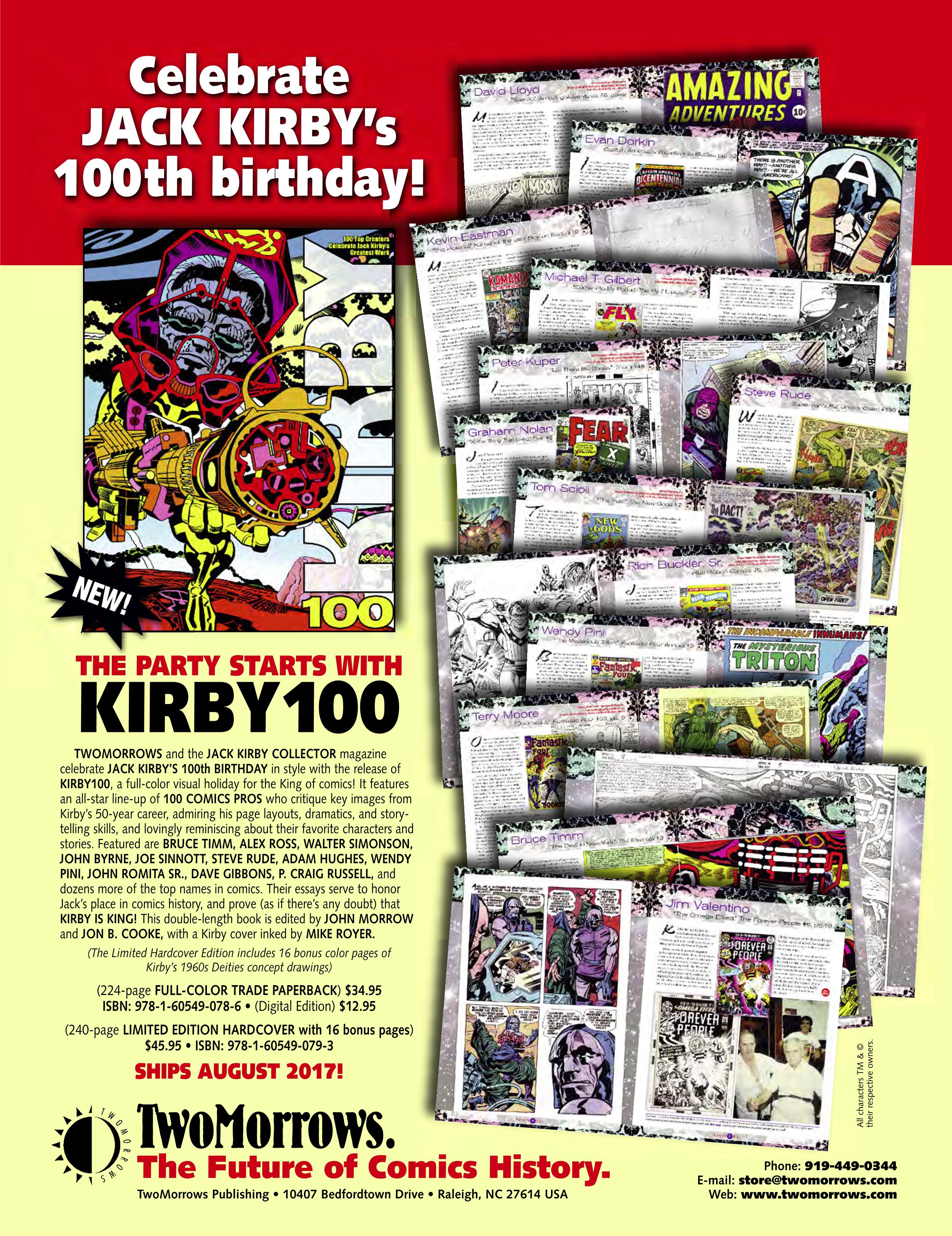 Read online The Jack Kirby Collector comic -  Issue #71 - 93