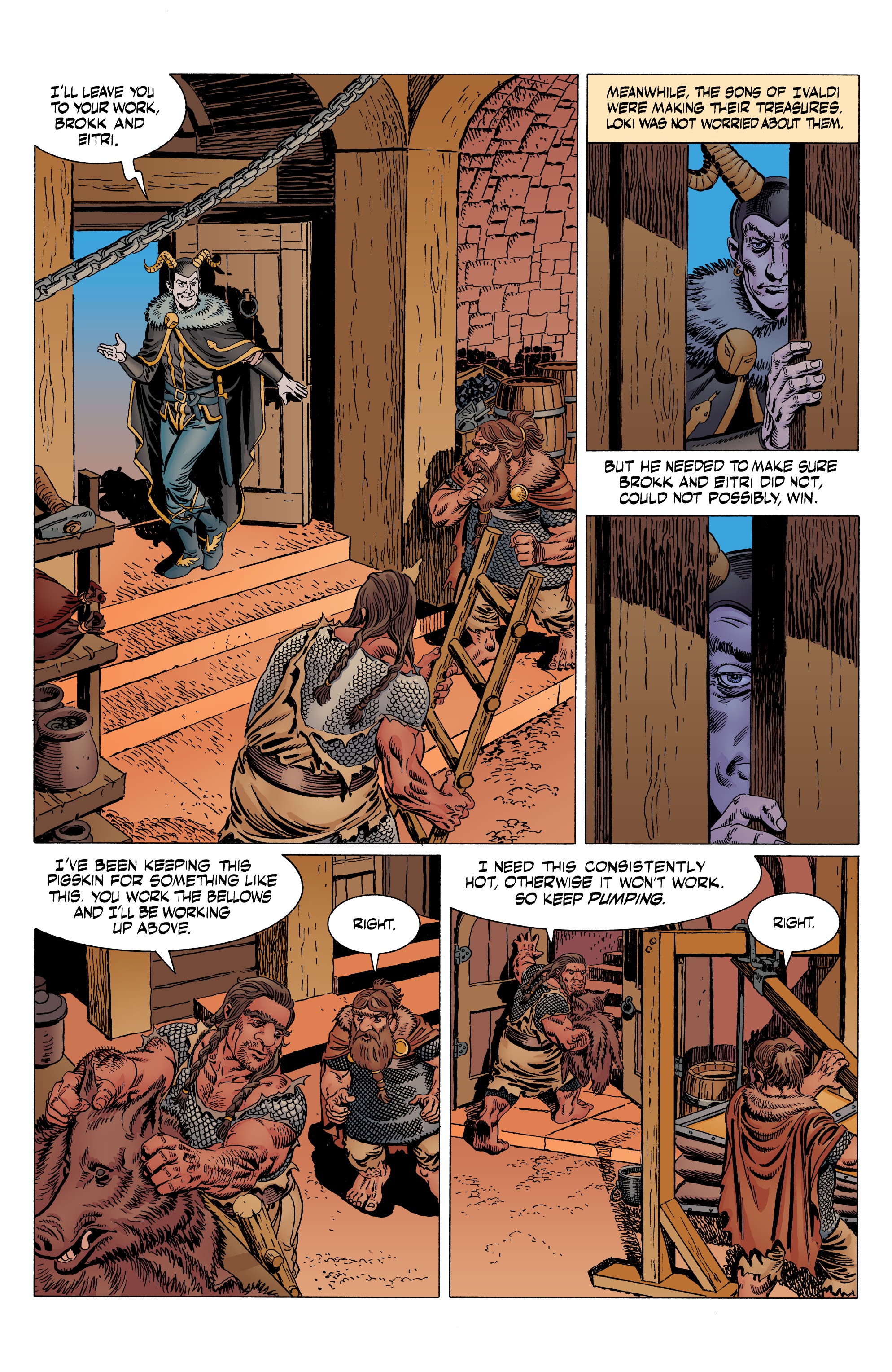 Read online Norse Mythology comic -  Issue #2 - 3