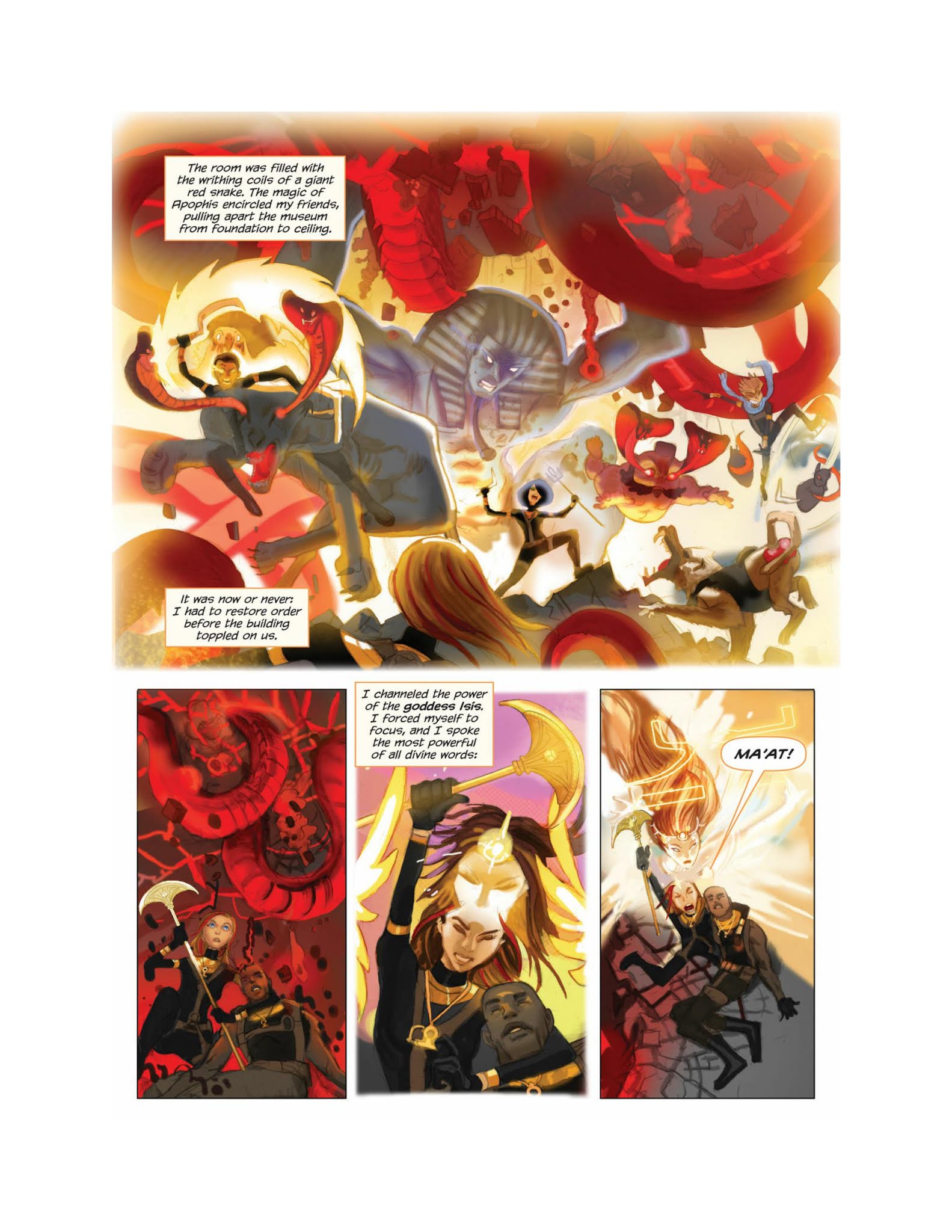 Read online The Kane Chronicles comic -  Issue # TPB 3 (Part 1) - 17