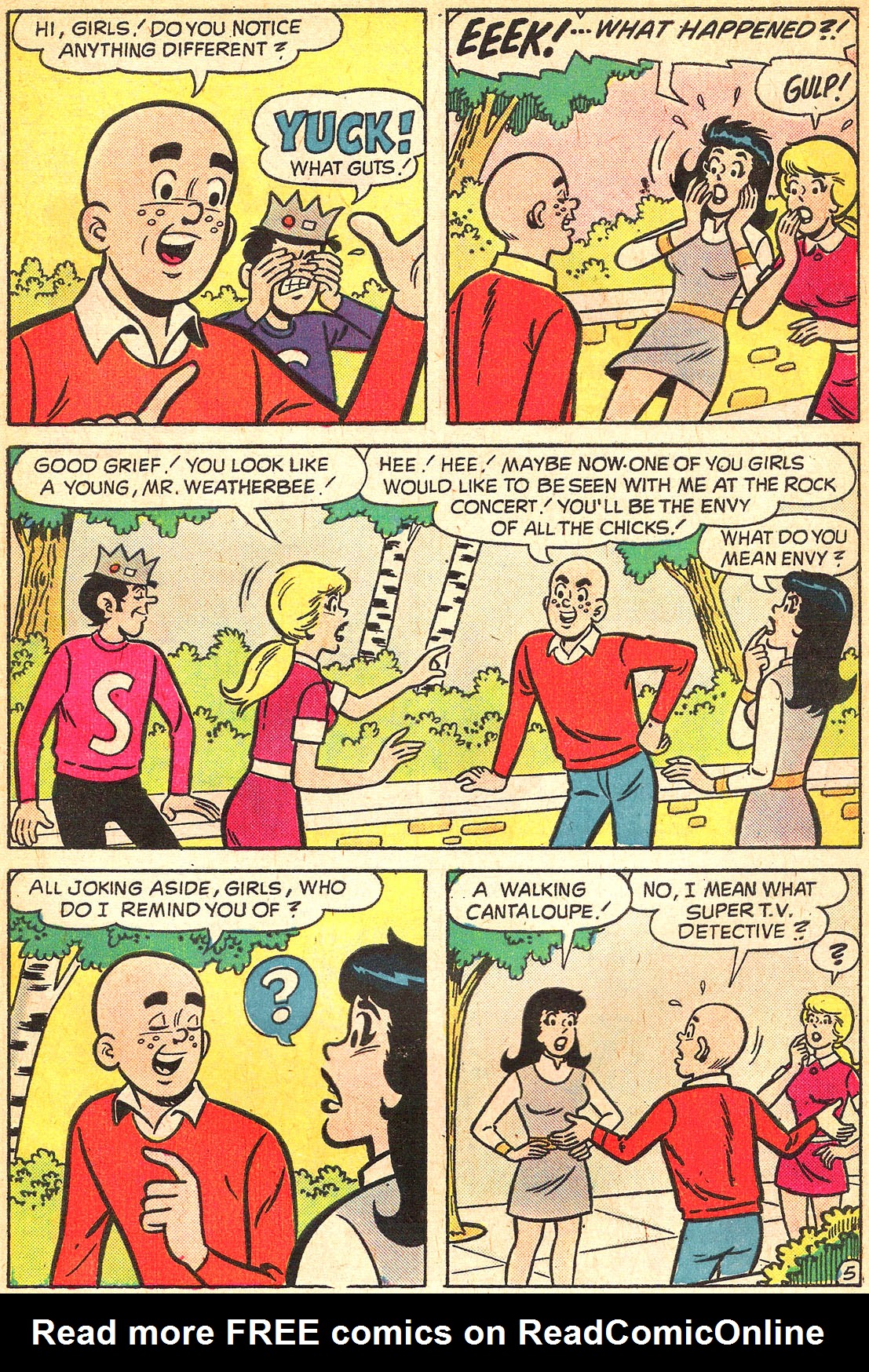 Read online Pep Comics comic -  Issue #303 - 7