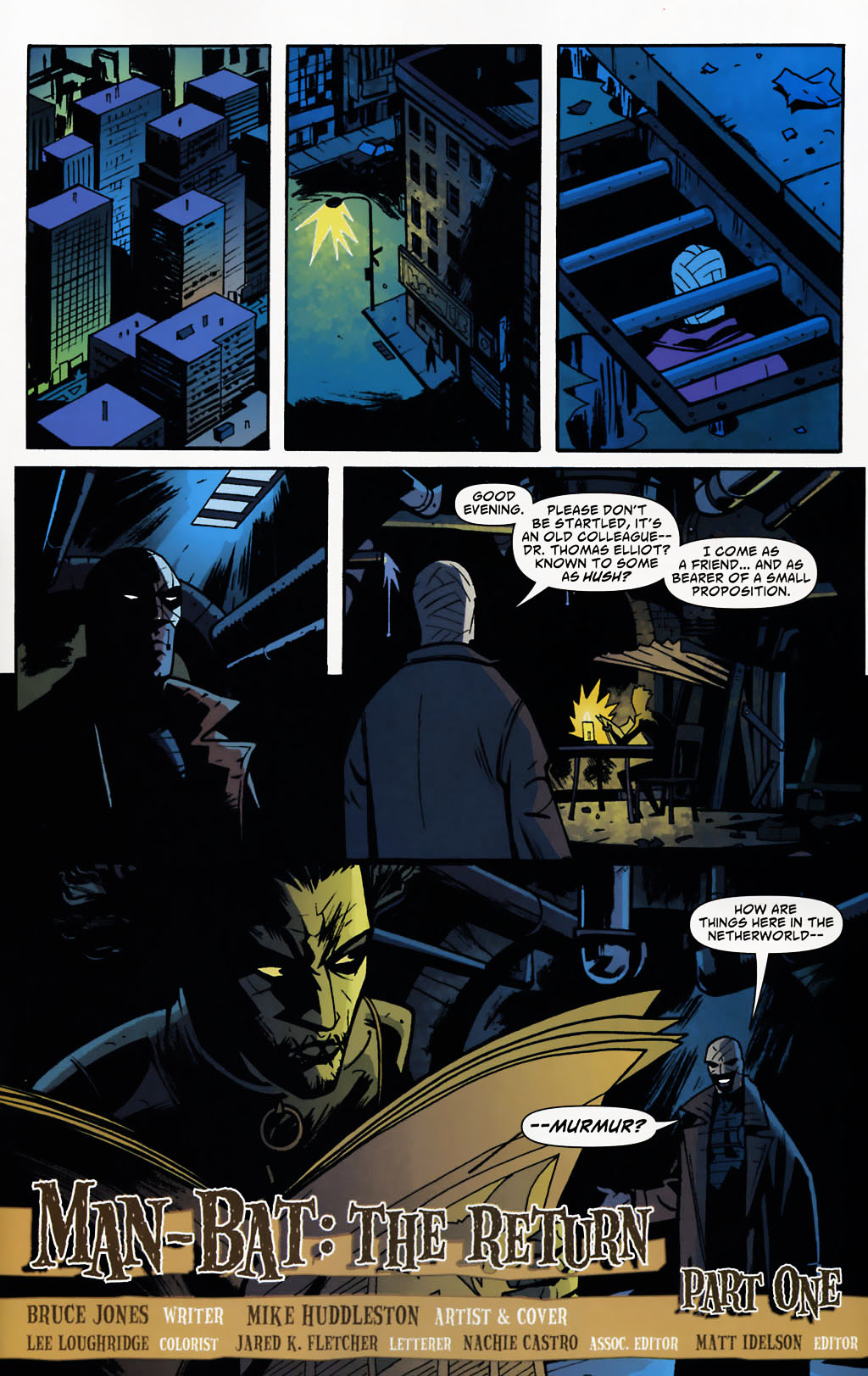 Read online Man-Bat (2006) comic -  Issue #1 - 23