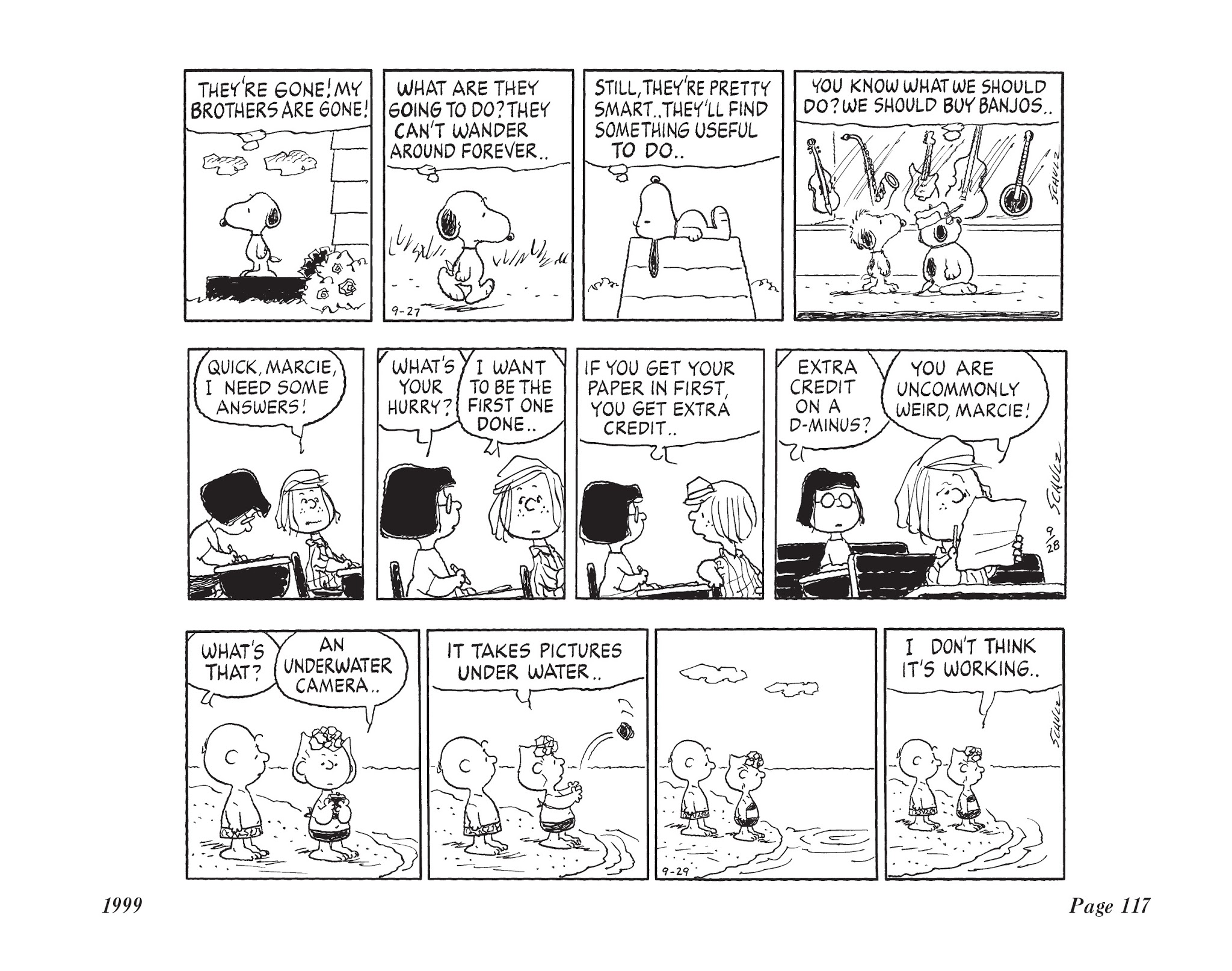 Read online The Complete Peanuts comic -  Issue # TPB 25 - 127