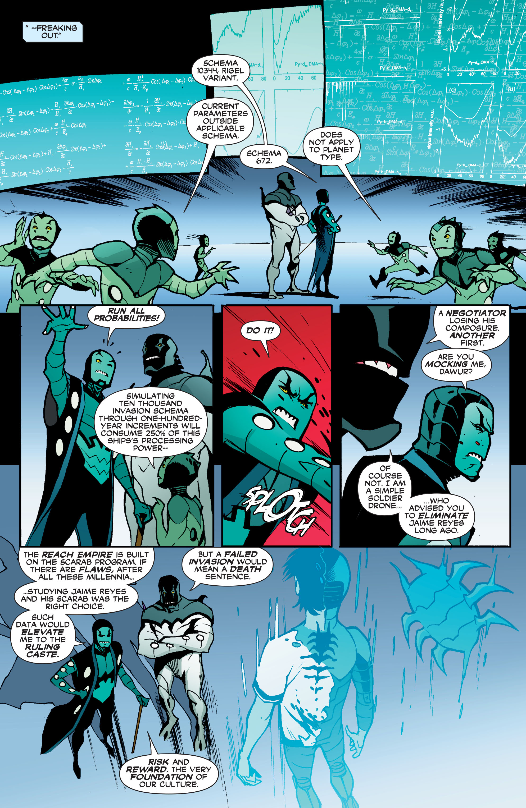 Read online Blue Beetle (2006) comic -  Issue #23 - 5