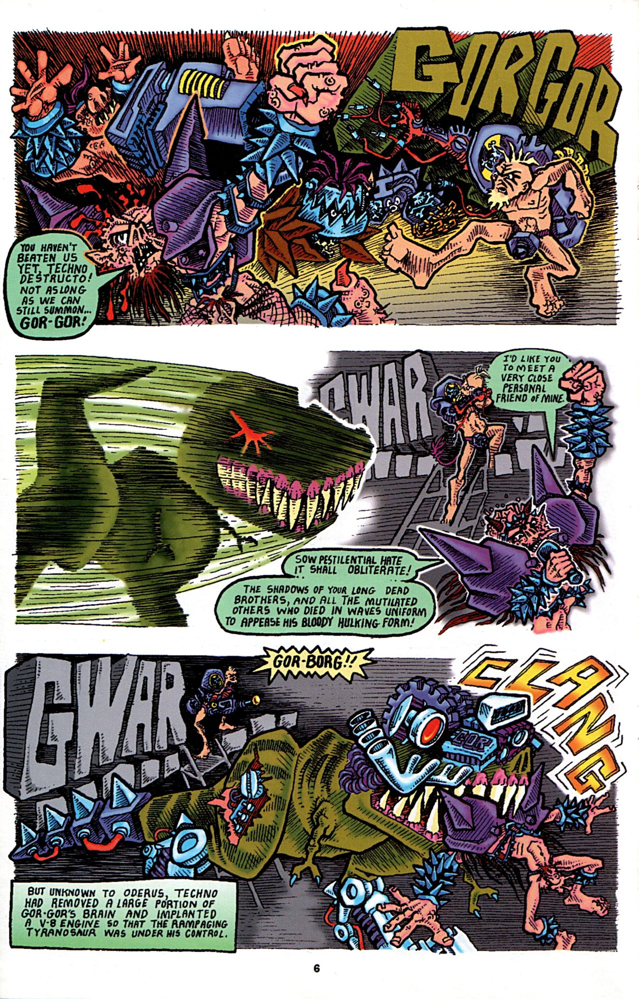 Read online Slavepit Funnies Featuring Gwar comic -  Issue #6 - 8
