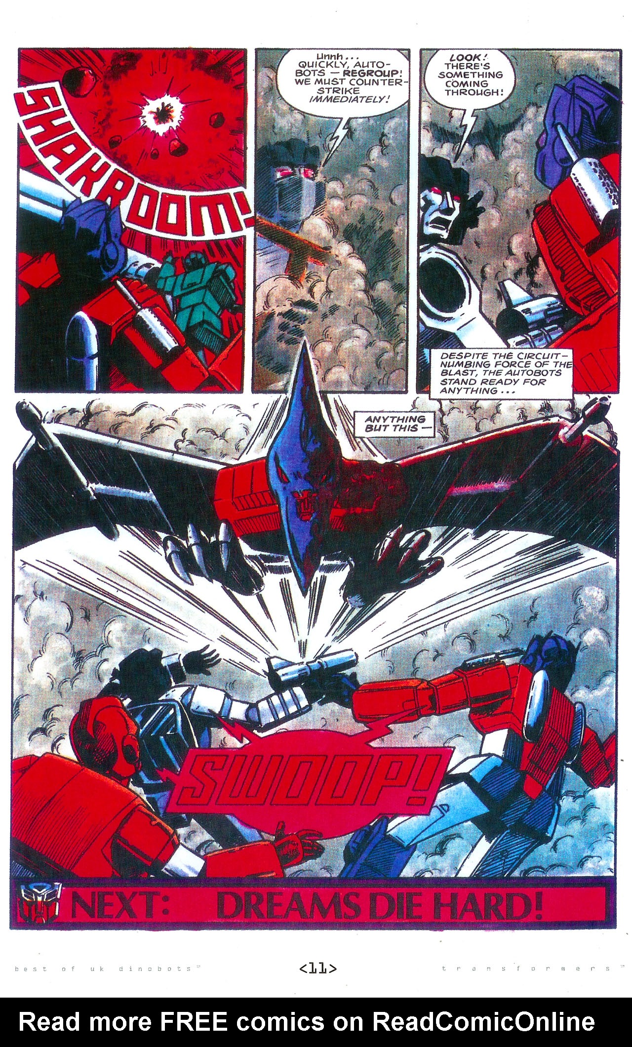 Read online The Transformers: Best of UK: Dinobots comic -  Issue #1 - 14