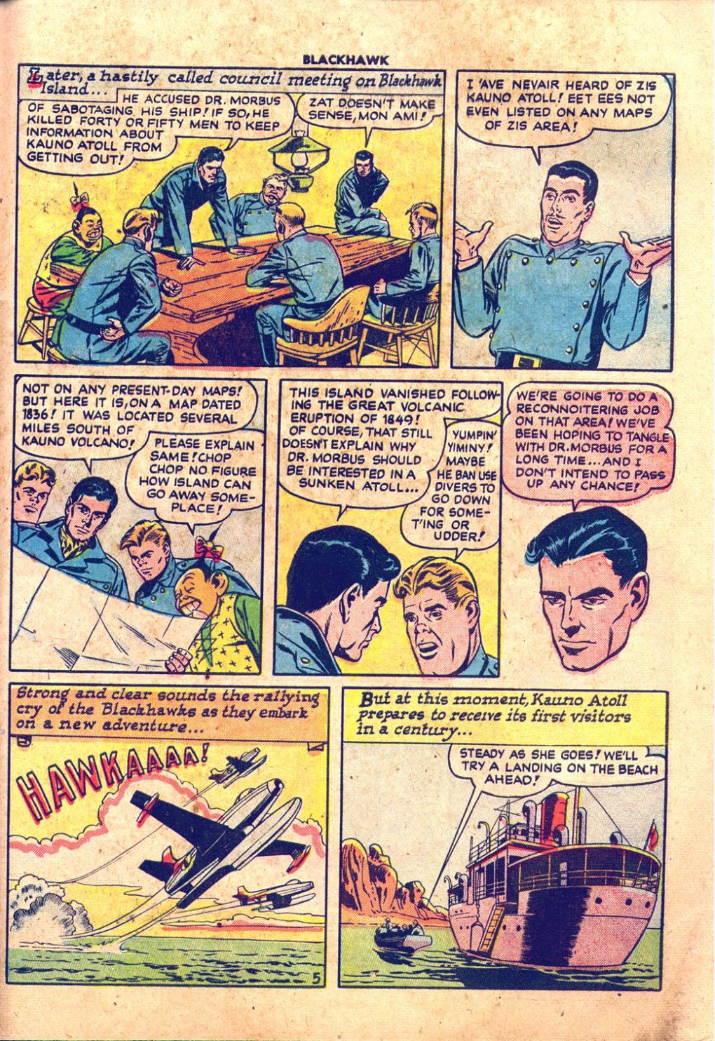 Read online Blackhawk (1957) comic -  Issue #26 - 27