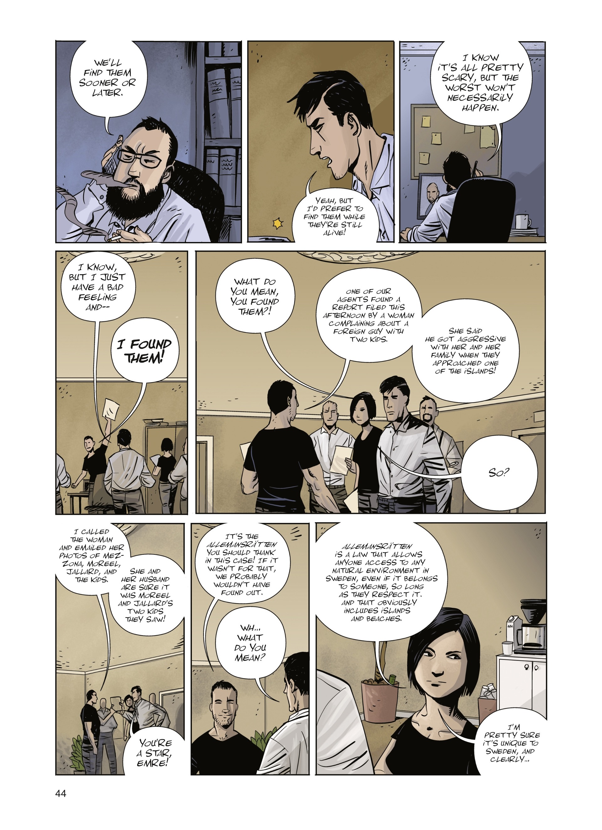 Read online Interpol comic -  Issue #2 - 44