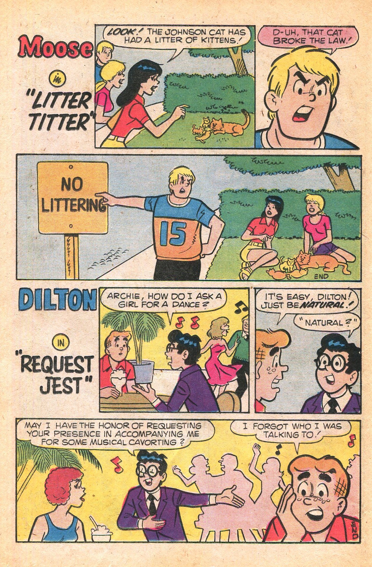 Read online Archie's Joke Book Magazine comic -  Issue #251 - 14