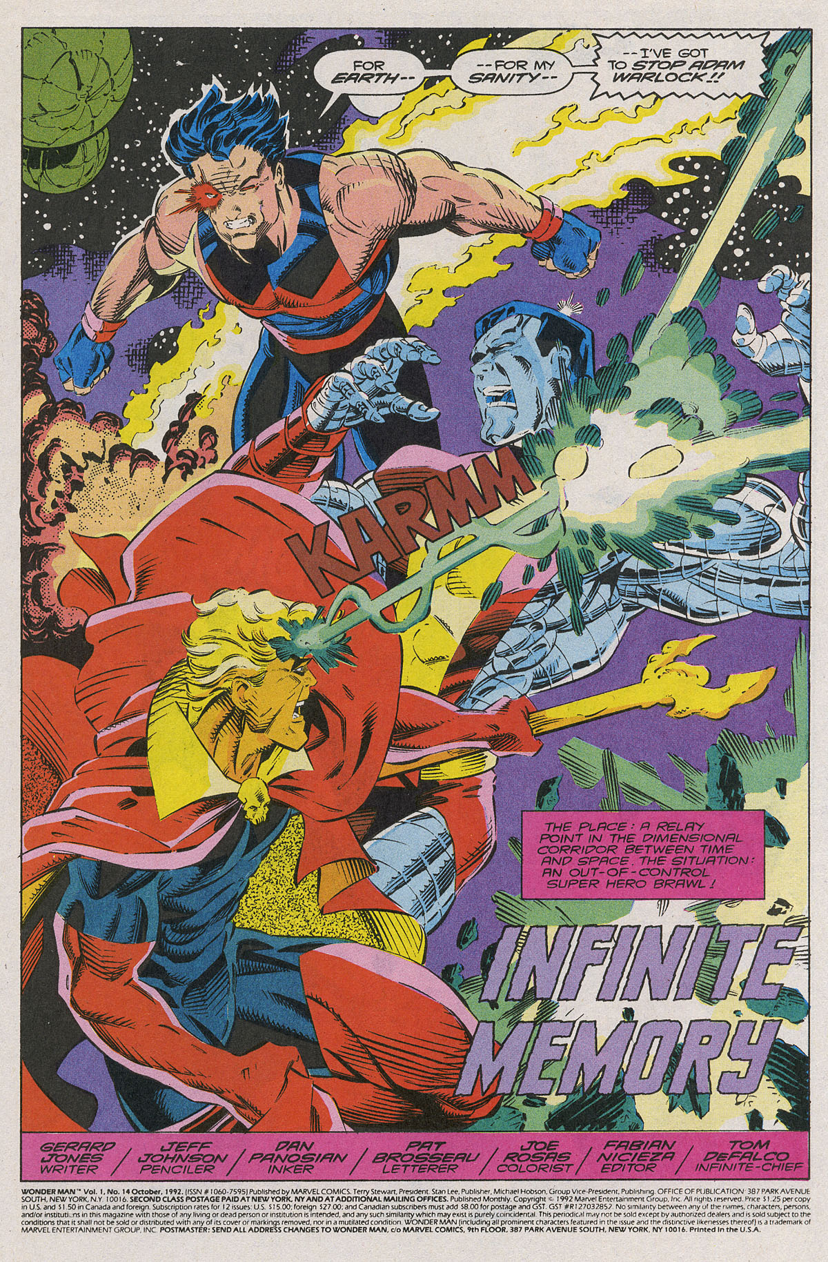 Read online Wonder Man (1991) comic -  Issue #14 - 2