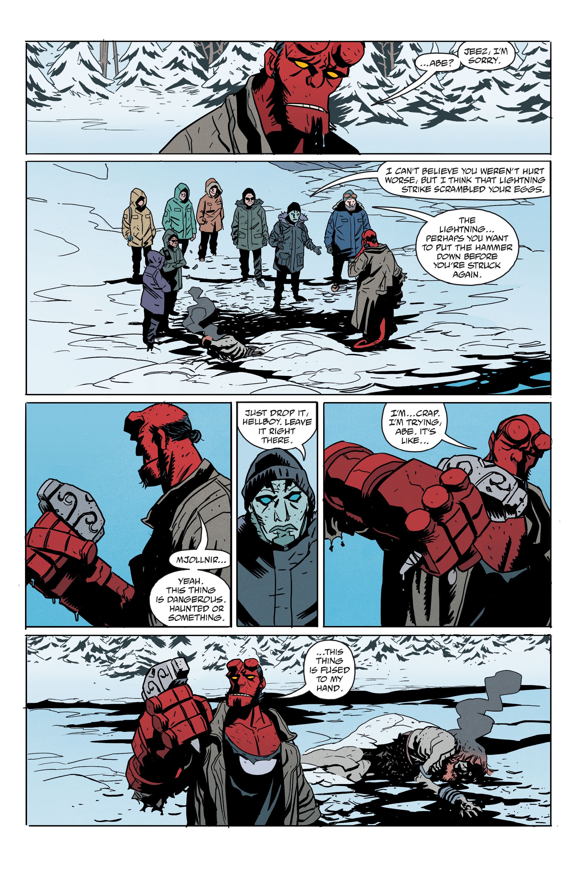 Read online Hellboy: The Bones of Giants comic -  Issue #1 - 12