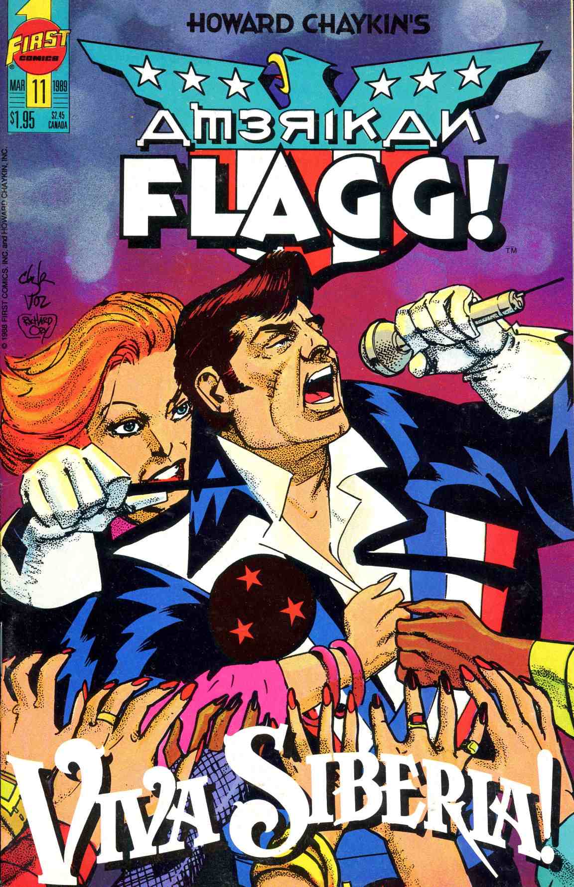 Read online Howard Chaykin's American Flagg comic -  Issue #11 - 1