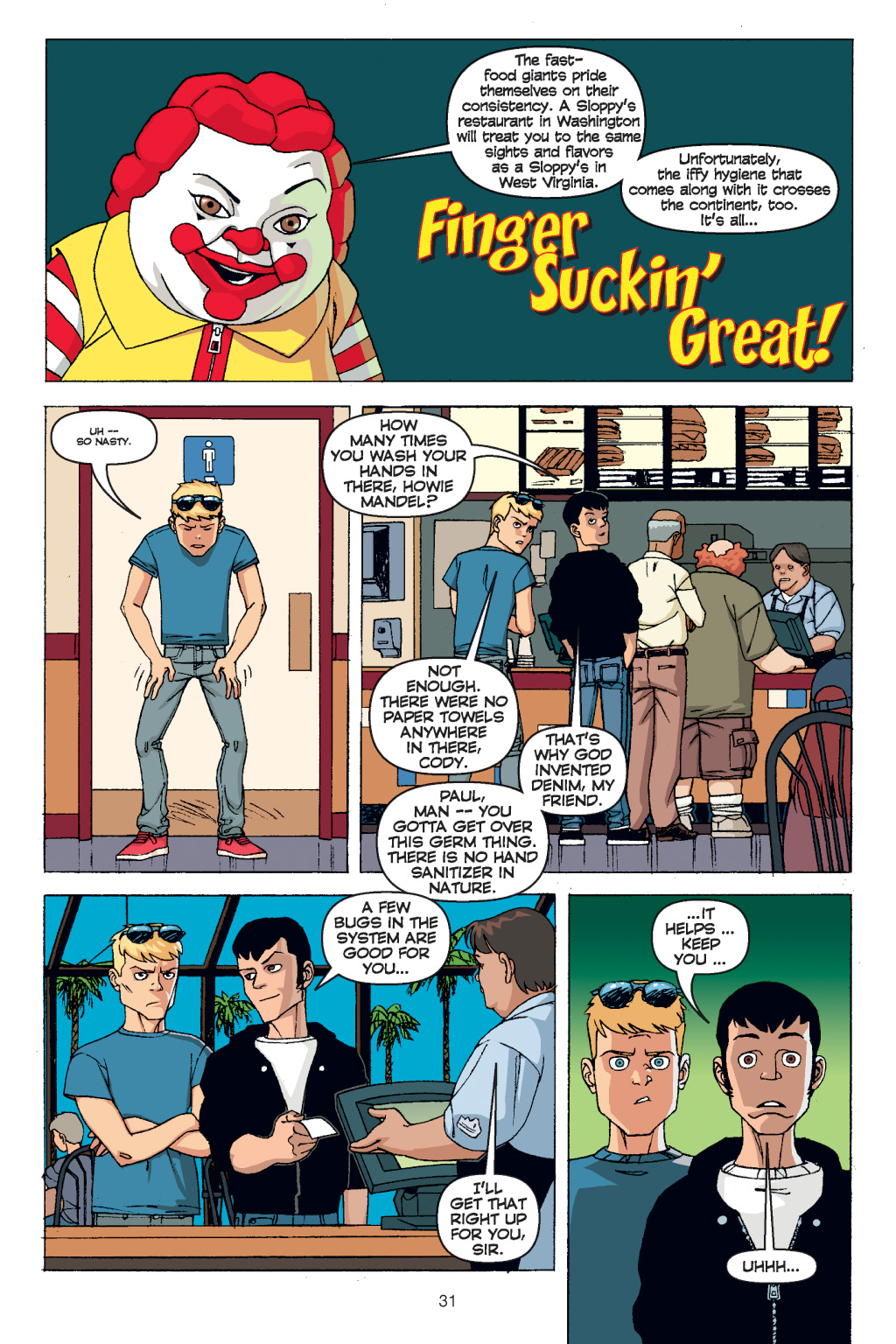 Read online Supersized: Strange Tales from a Fast-Food Culture comic -  Issue # TPB - 32