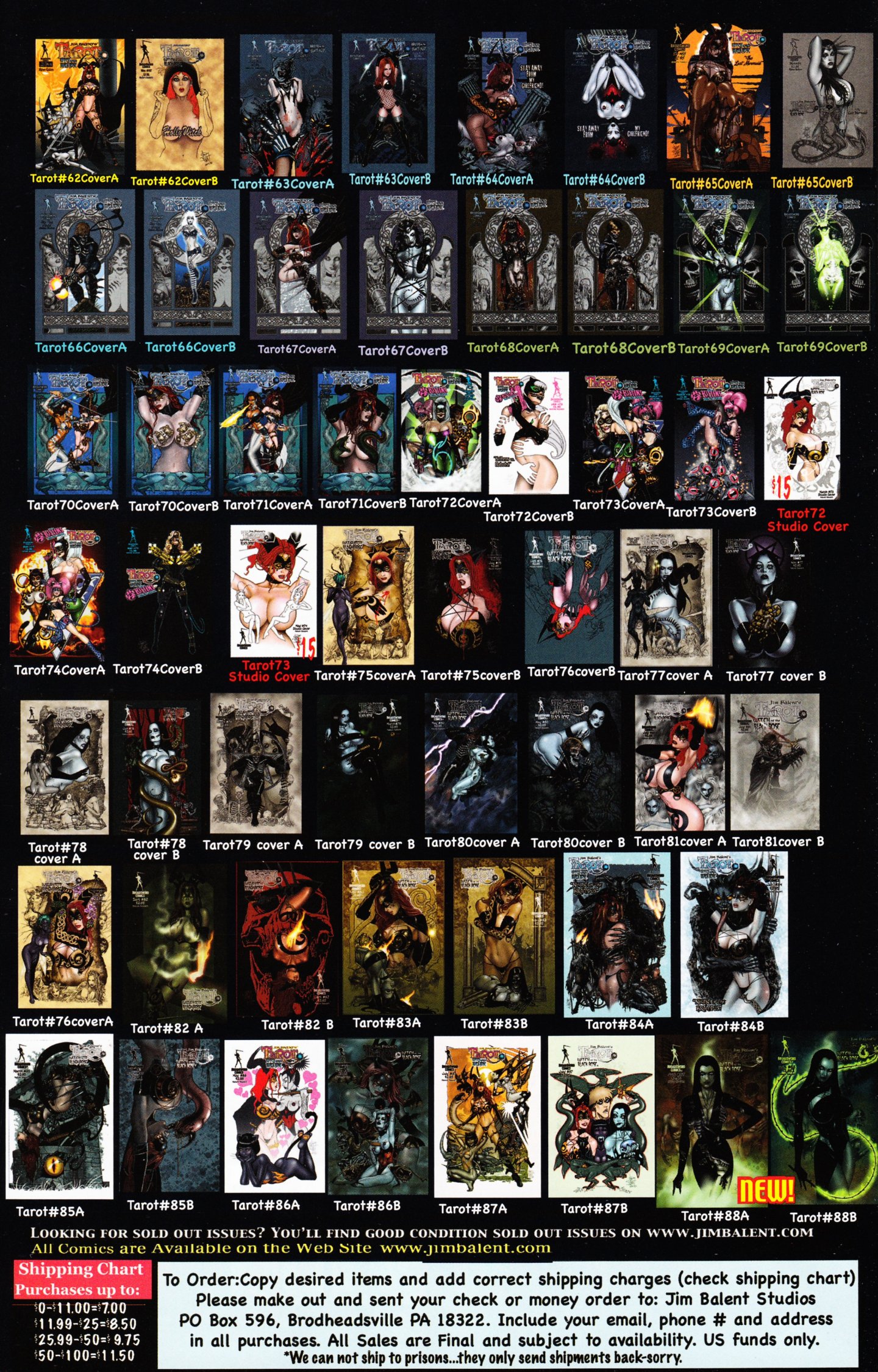 Read online Tarot: Witch of the Black Rose comic -  Issue #88 - 34