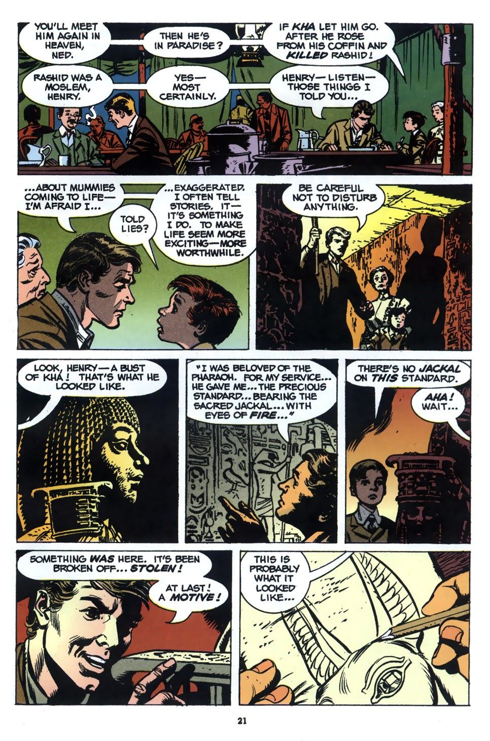 Read online Young Indiana Jones Chronicles comic -  Issue #1 - 23