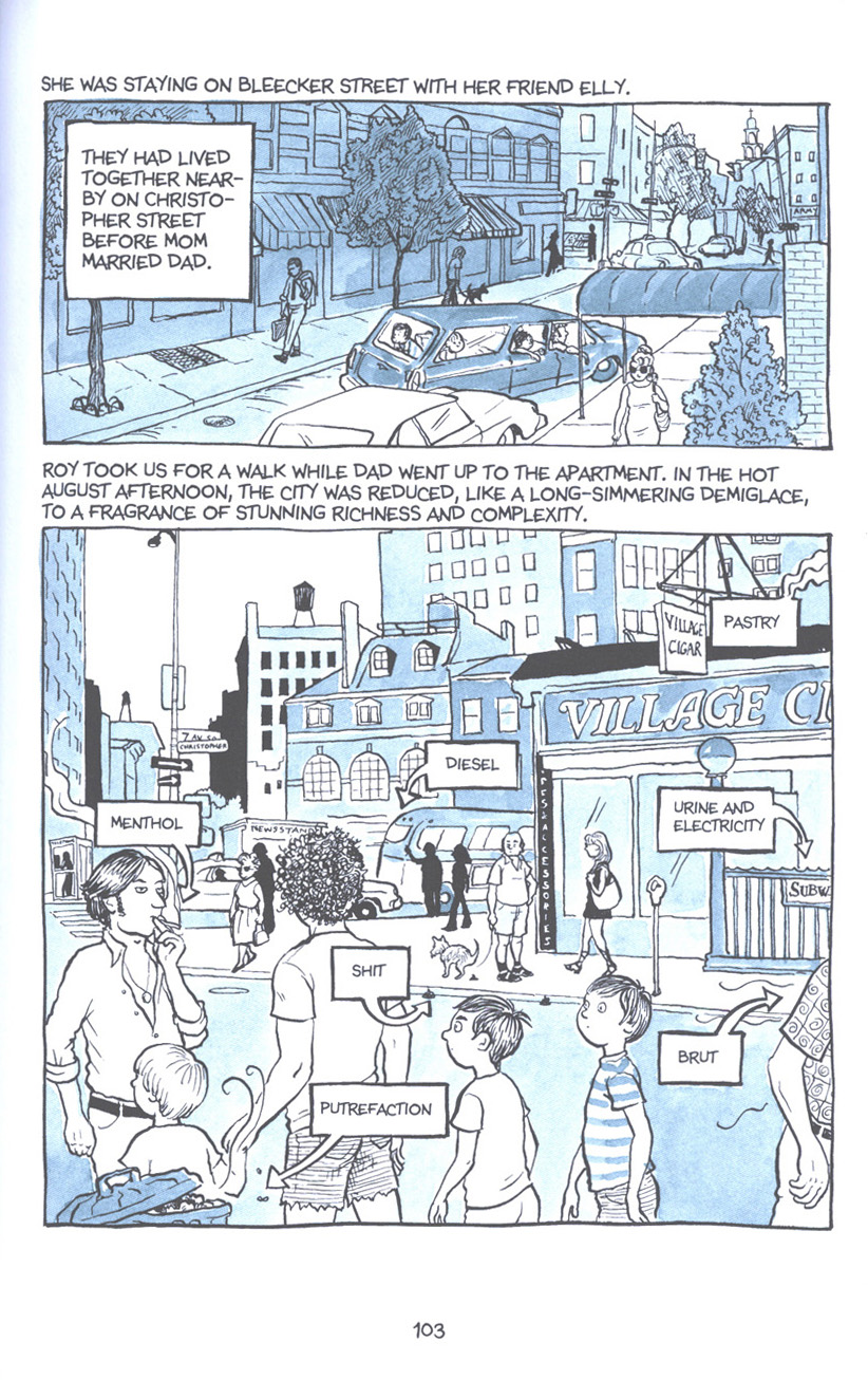 Read online Fun Home: A Family Tragicomic comic -  Issue # TPB - 109