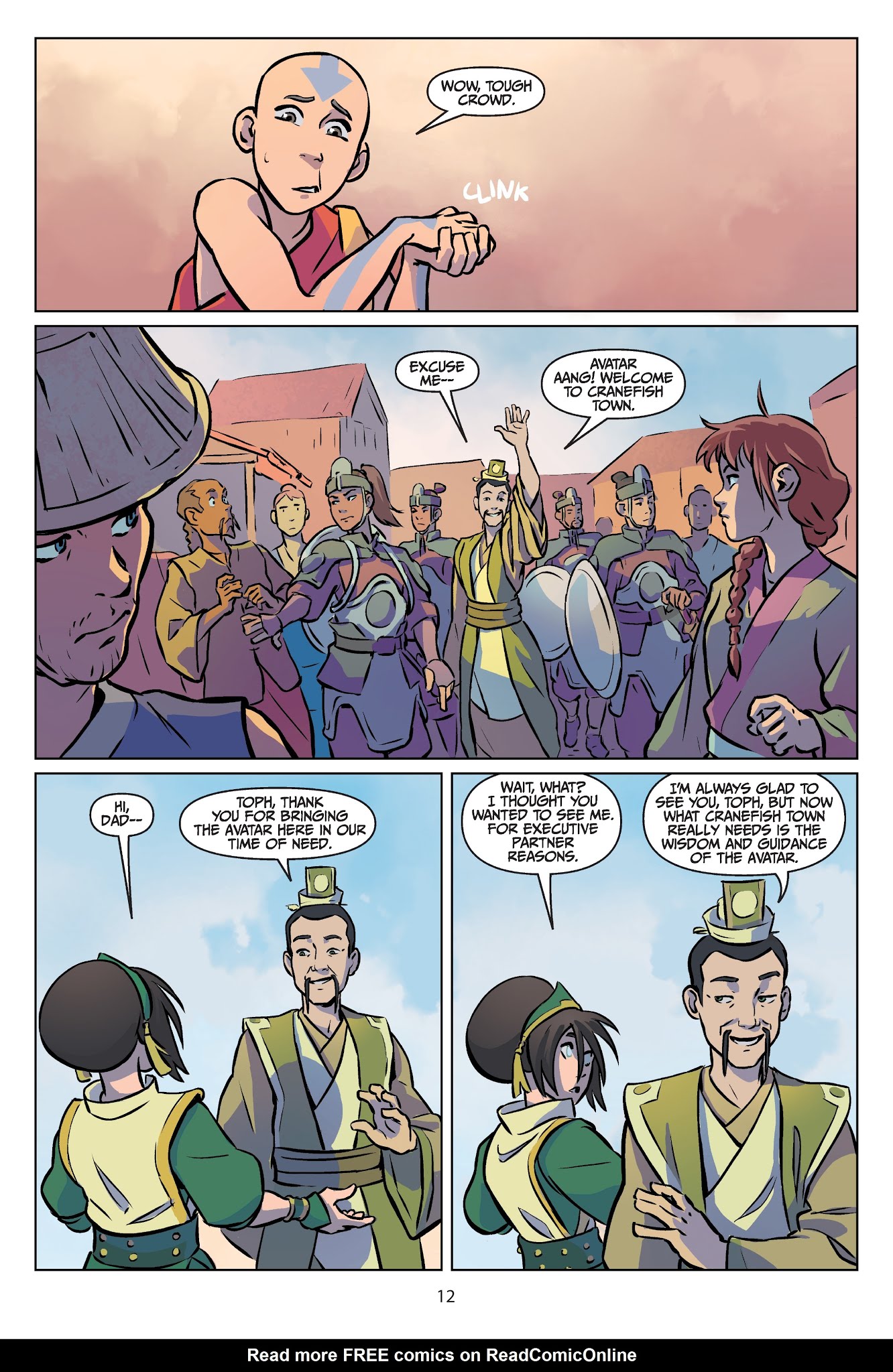 Read online Nickelodeon Avatar: The Last Airbender - Imbalance comic -  Issue # TPB 1 - 13