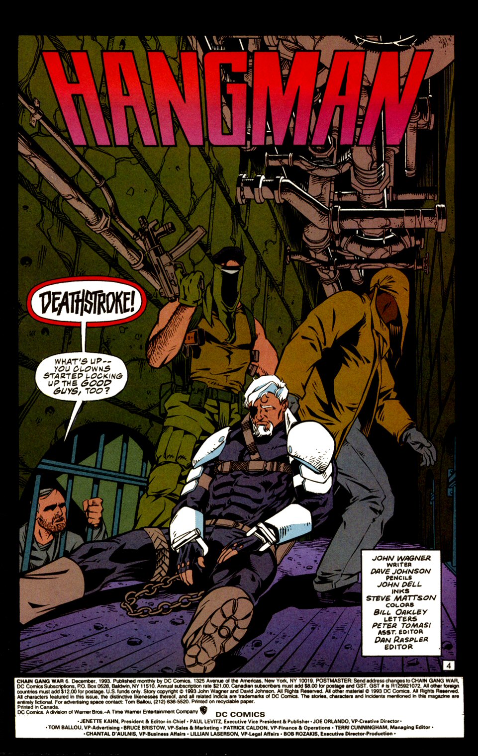 Read online Chain Gang War comic -  Issue #6 - 5