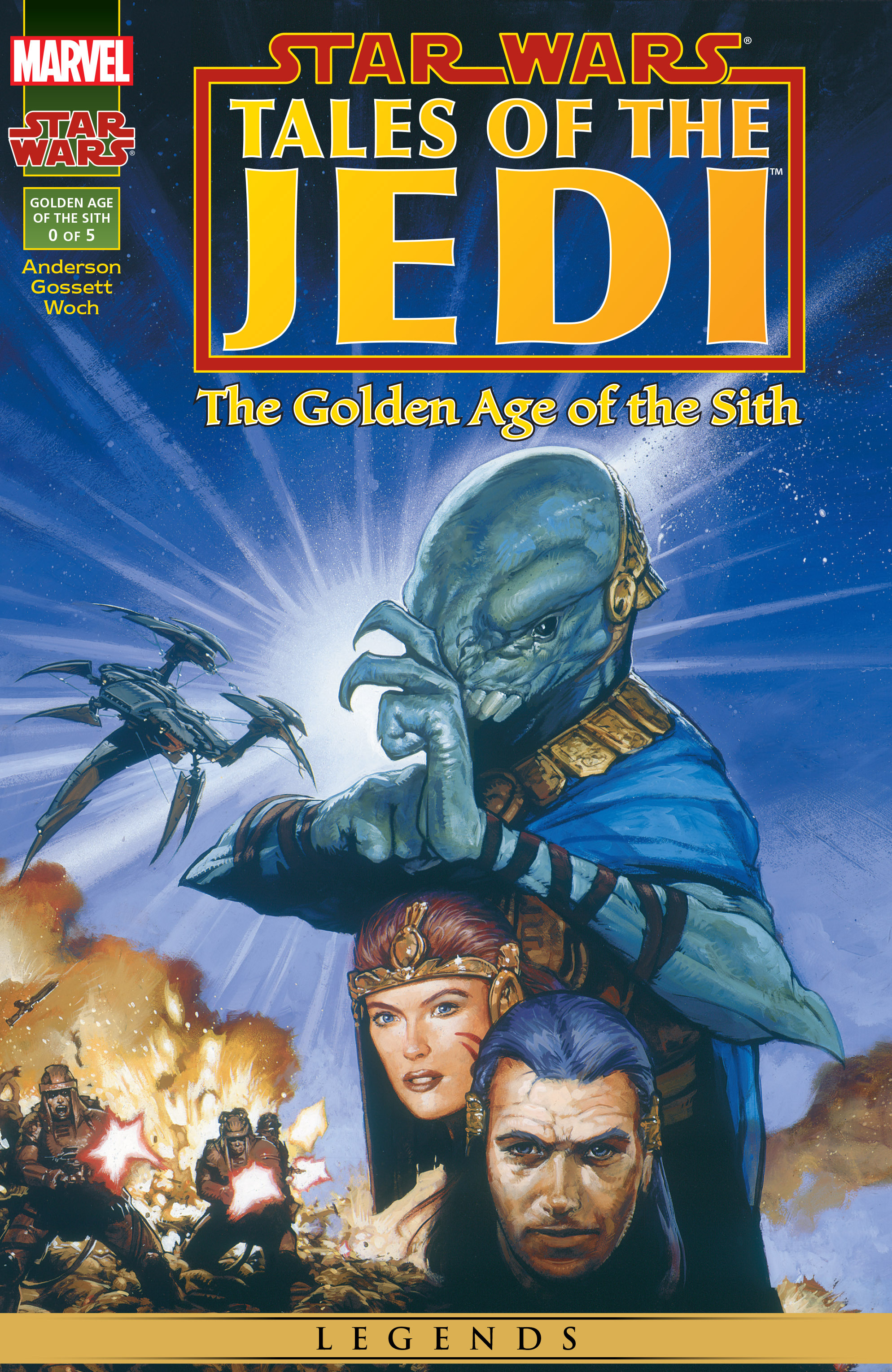 Read online Star Wars: Tales of the Jedi - The Golden Age of the Sith comic -  Issue #0 - 1