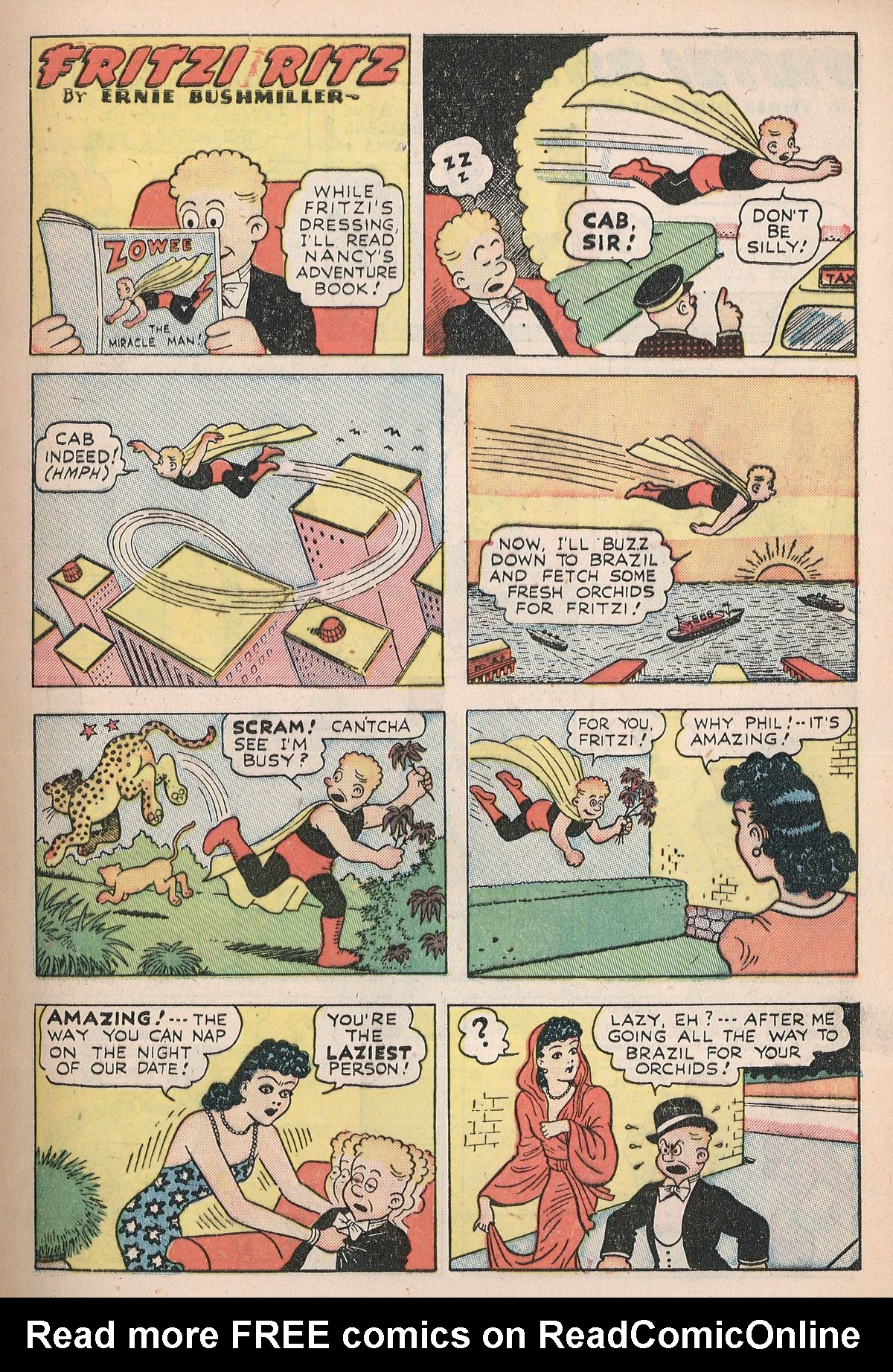 Read online Fritzi Ritz (1953) comic -  Issue #5 - 5