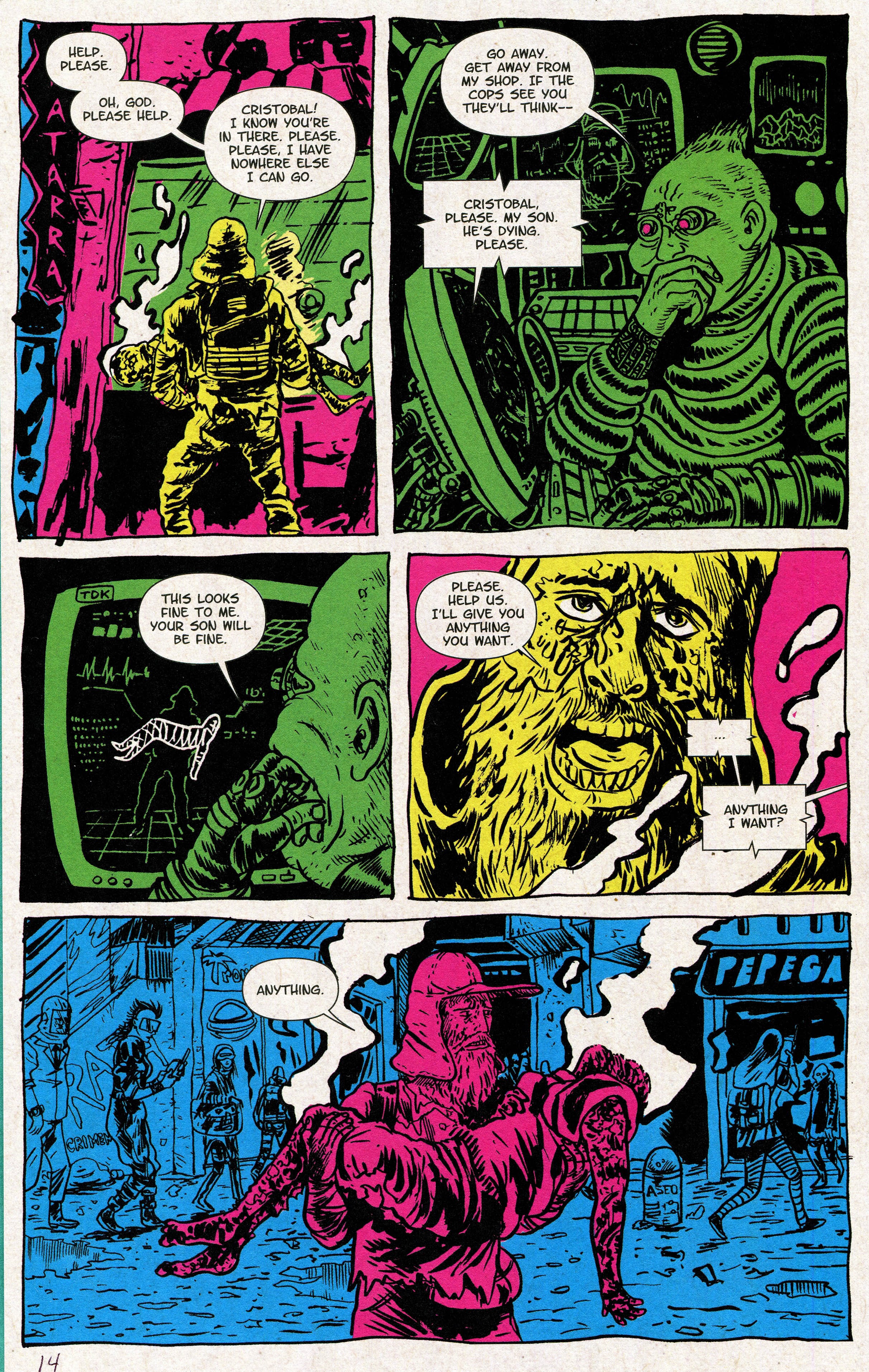 Read online Night Hunters comic -  Issue #1 - 16