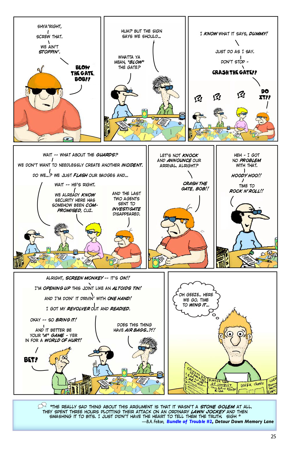 Read online Knights of the Dinner Table comic -  Issue #202 - 27