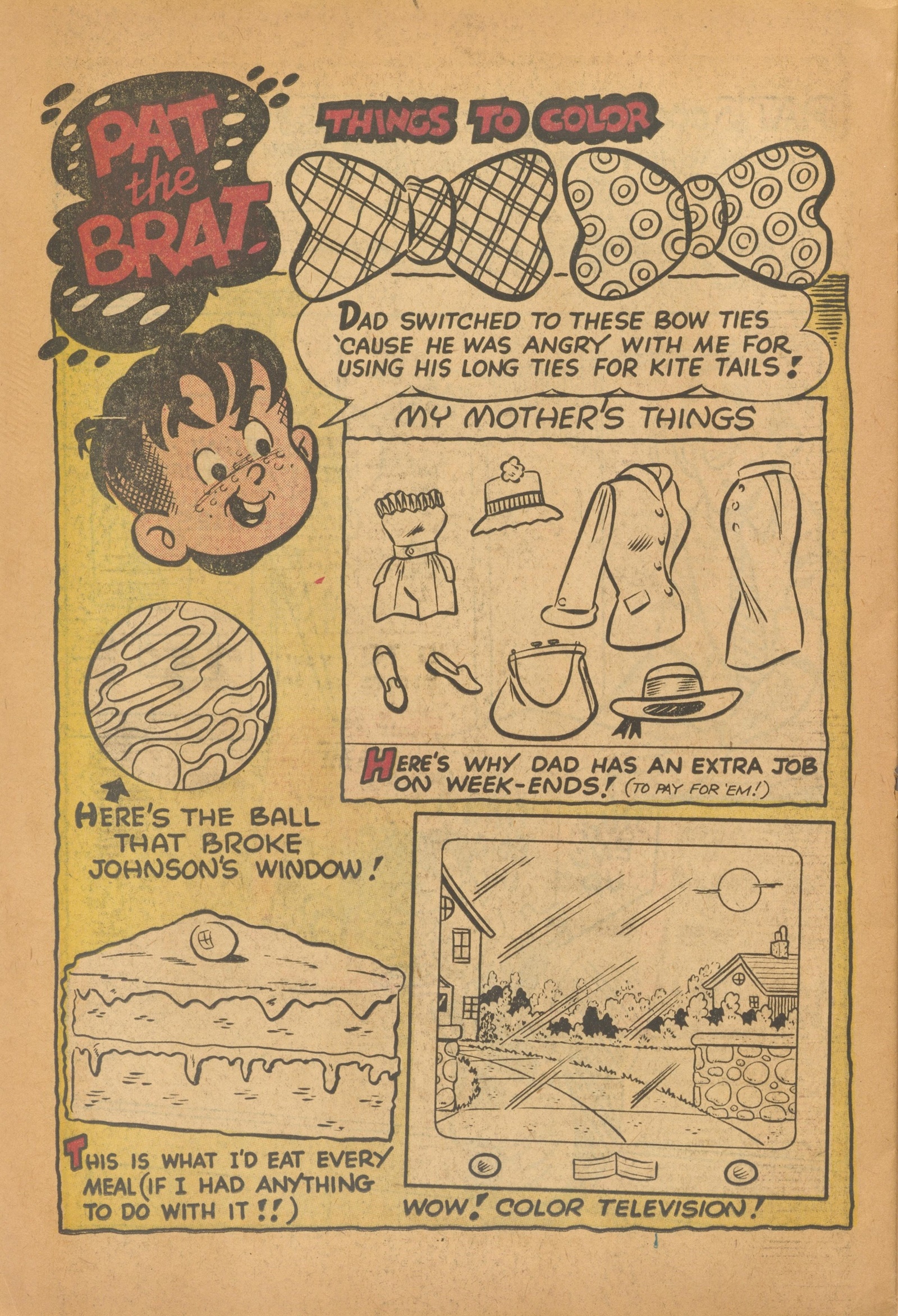Read online Pat the Brat comic -  Issue #24 - 24
