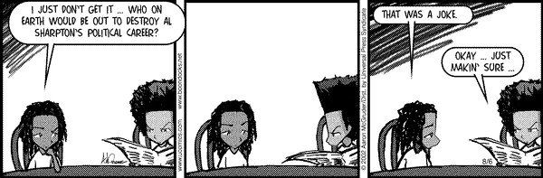 Read online The Boondocks Collection comic -  Issue # Year 2002 - 218